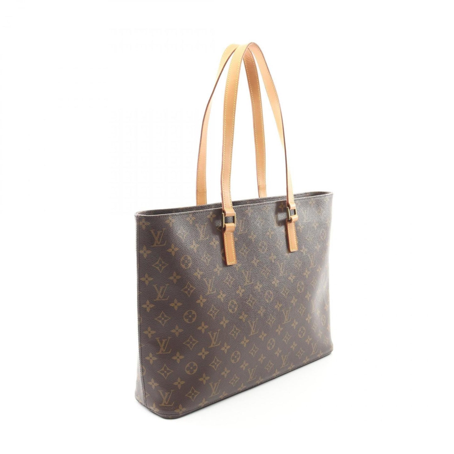 Louis Vuitton Luco Monogram Tote Bag, Coated Canvas and Leather, Women's, Brown, M51155
