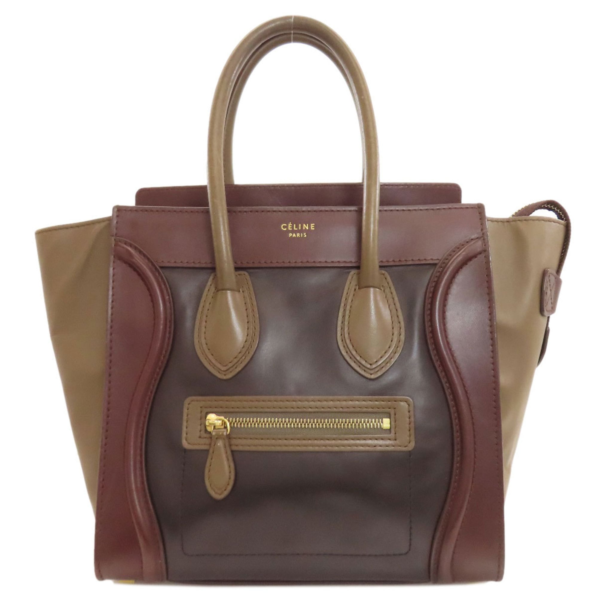 Celine Luggage Micro Tote Bag in Calfskin for Women