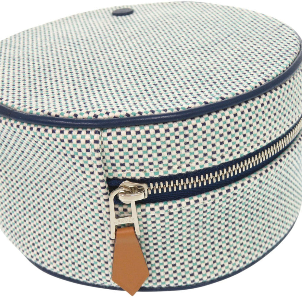 Hermes Evasion Cotton Marine Handbag Pouch 1311HERMES — Like New