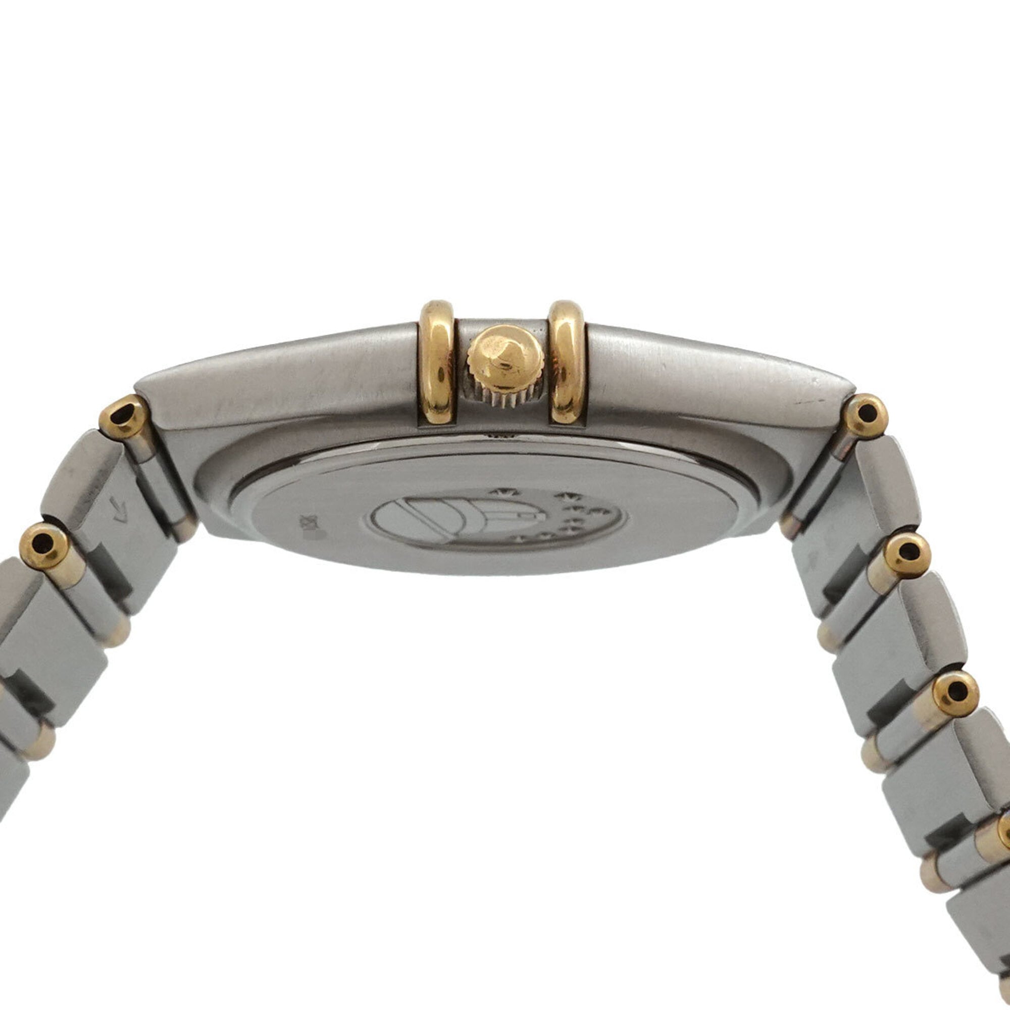 Omega Constellation 1312 30 Men's Watch, Date, Silver/YG Yellow Gold, Quartz Watch — Very Good