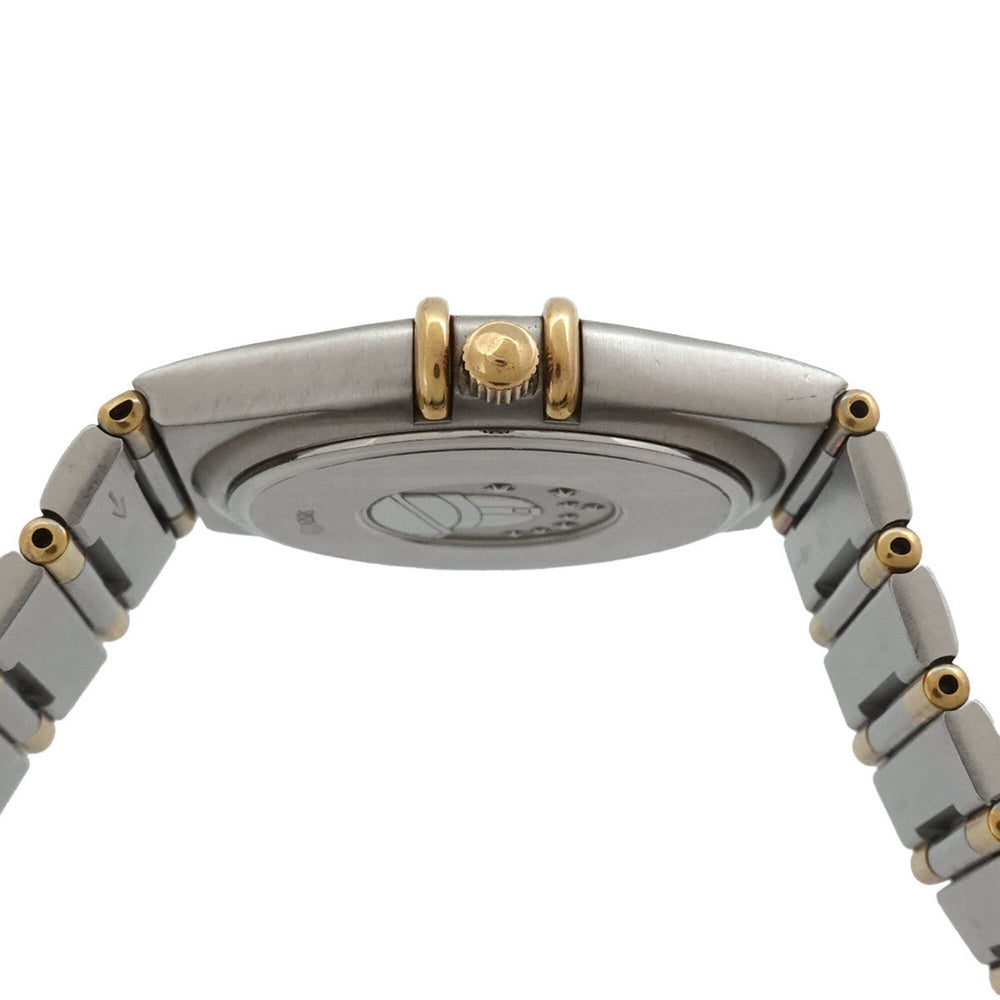 Omega Constellation 1312 30 Men's Watch, Date, Silver/YG Yellow Gold, Quartz Watch — Very Good