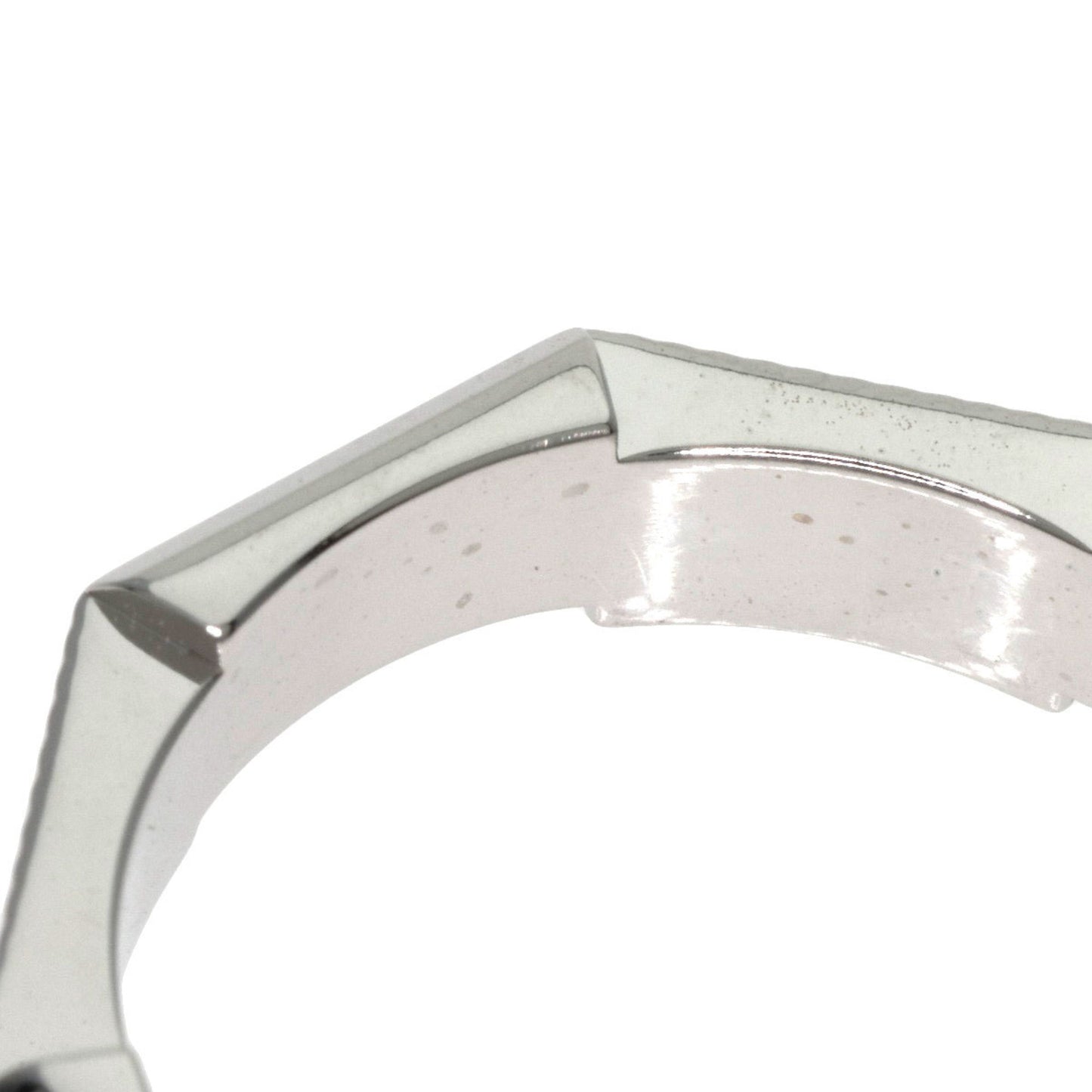 Gucci Link to Love #12 Ring, 18K White Gold, Women's, GUCCI