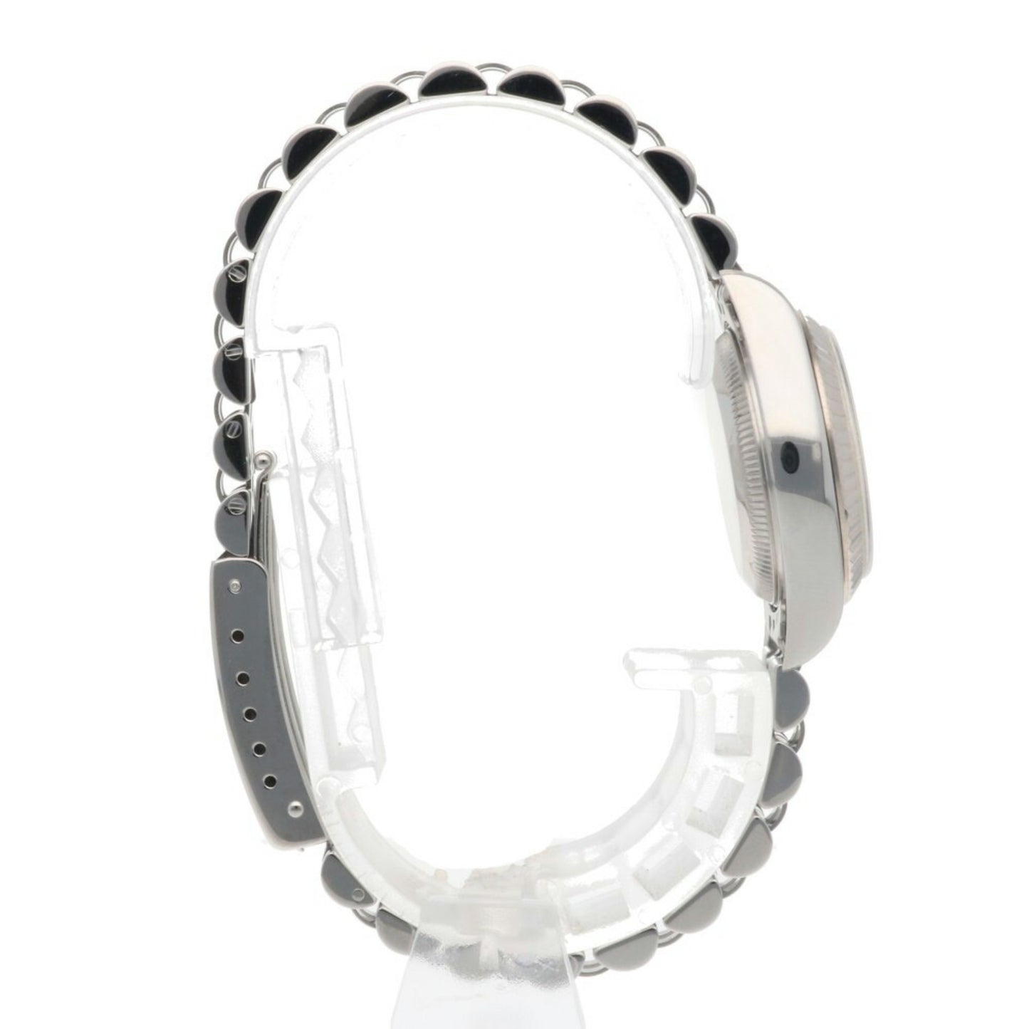 Rolex Datejust Oyster Perpetual Watch, Stainless Steel, 79174G, Automatic, Overhauled and Refinished, Serial Number A, Women's, 10 Diamonds, Sodalite