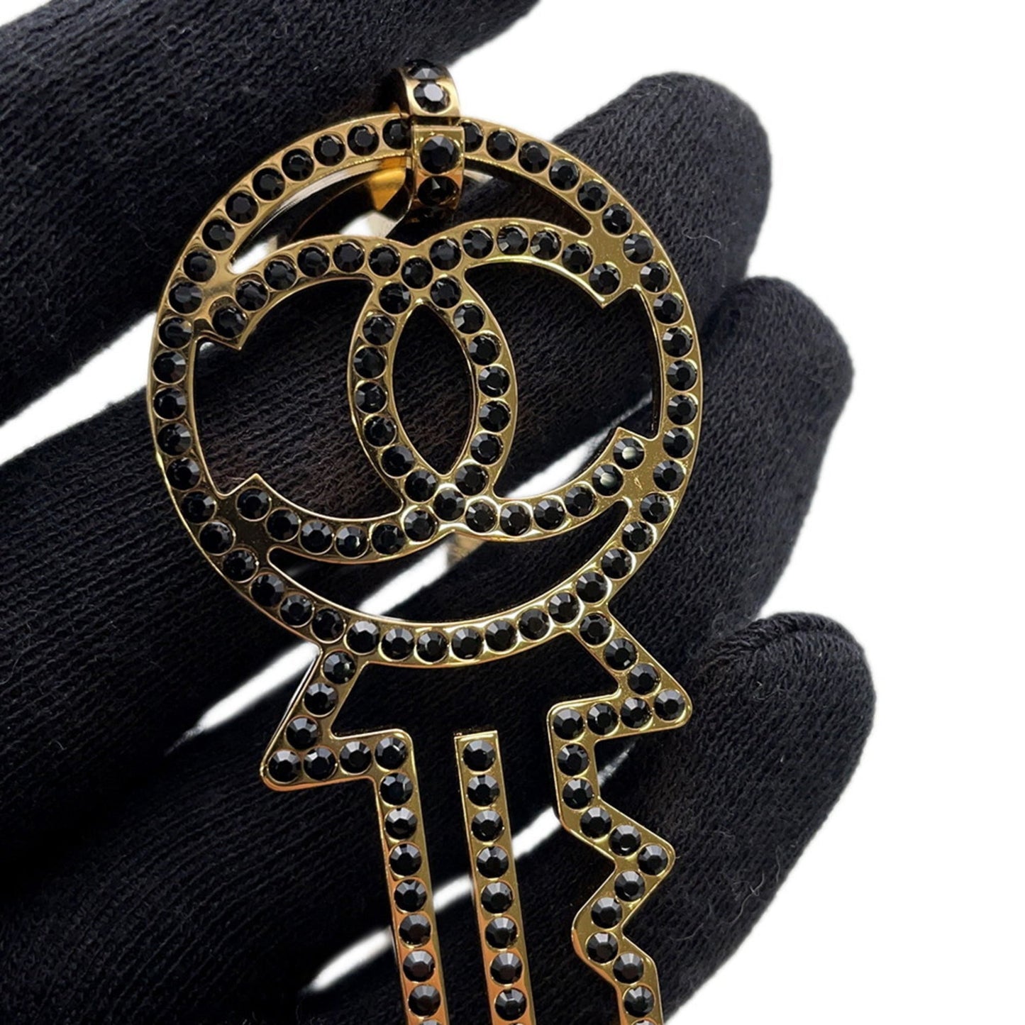 Chanel Coco Mark Key Motif Necklace B17A CHANEL