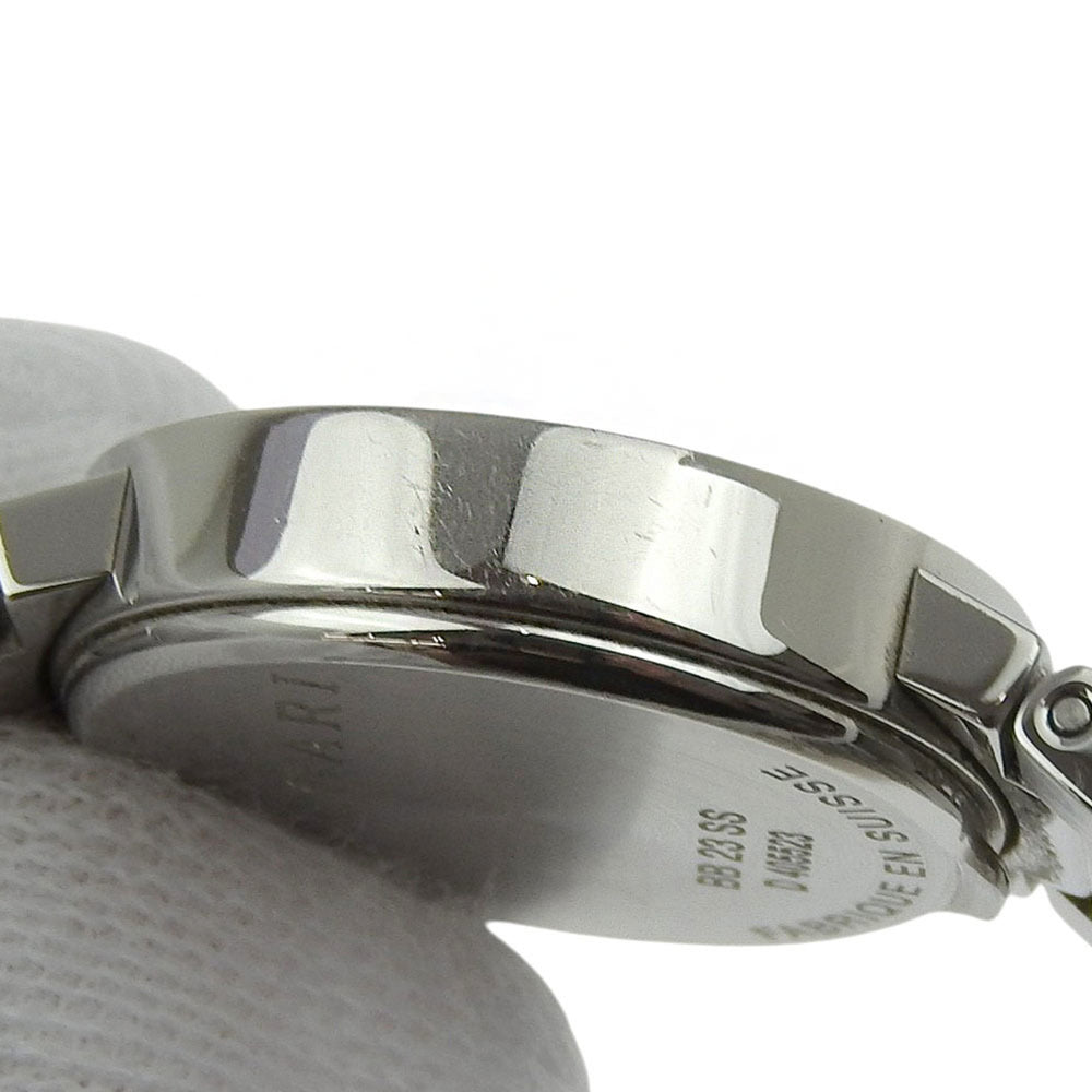 Bvlgari Watch BB23SS Stainless Steel Quartz Analog Display White Dial Women's — Good
