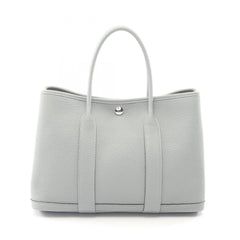 Hermes Garden Party TPM Tote Bag Handbag Leather Negonda Women's Grey Gris Pantan — New - Store Return