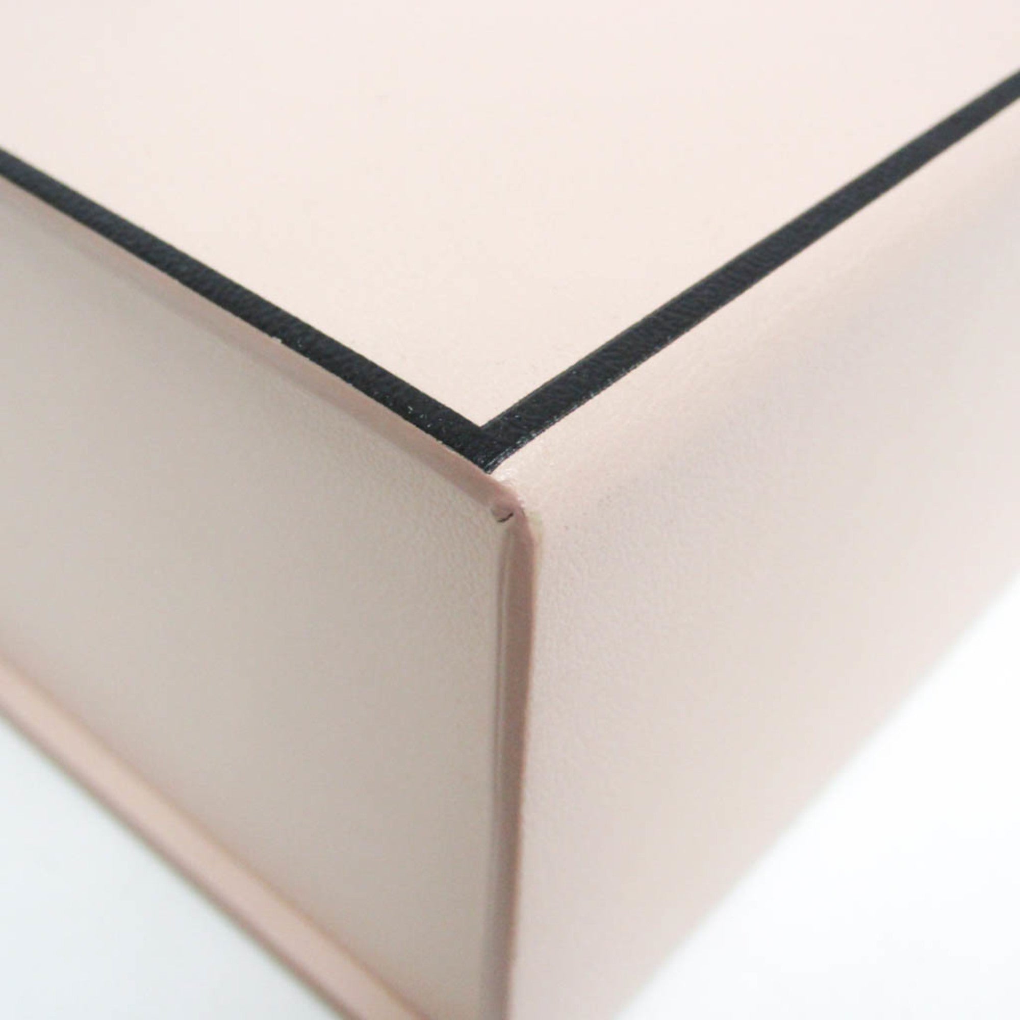 Fendi Box 8BT339 Women's Leather Shoulder Bag Pink