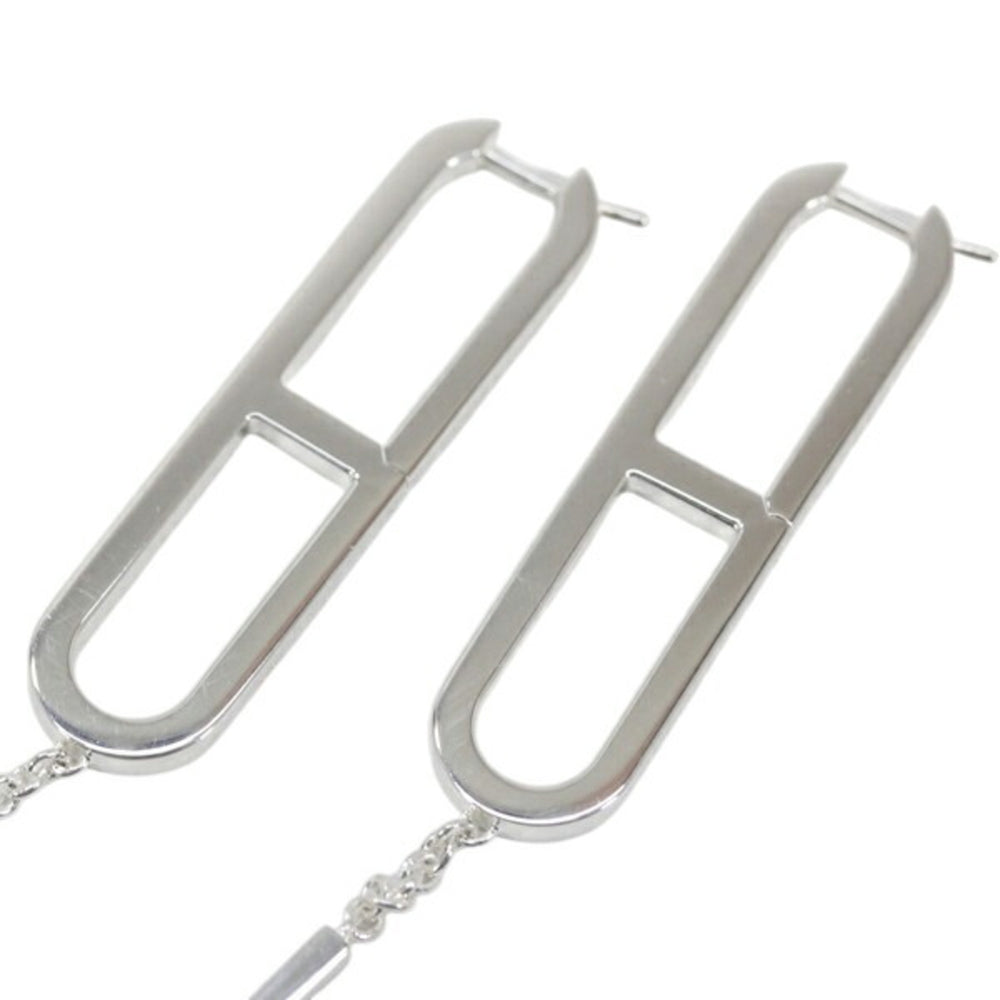 HERMES Ever Chaine d'Ancre Earrings for Women, Ag925, MO1036 — Like New
