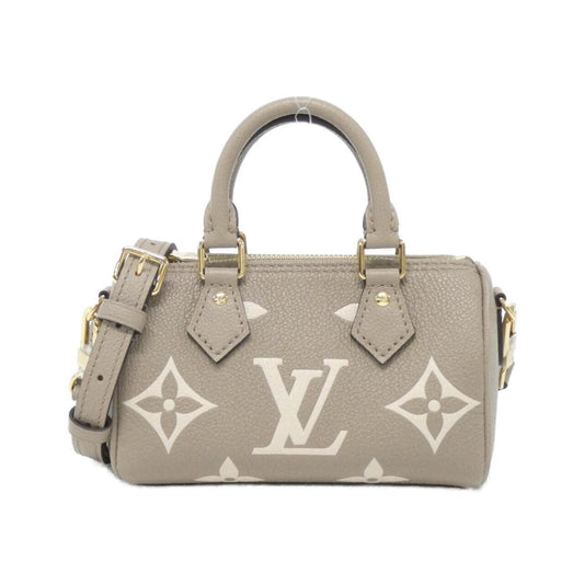 Louis Vuitton Two-Tone Monogram Empreinte Nano Speedy Boston Bag M82890