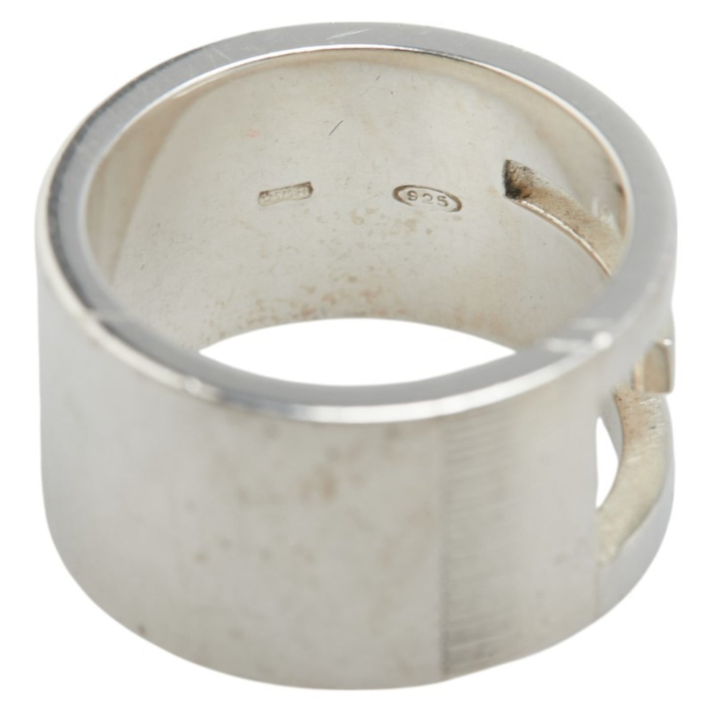 Gucci Branded G Ring #15 SV925 Silver Women's GUCCI