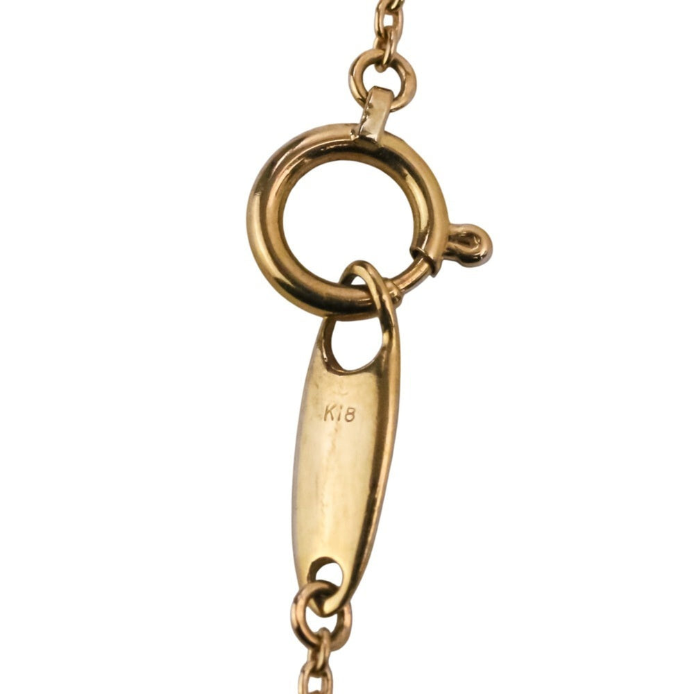 Yves Saint Laurent (YSL) 18K Gold Pendant Chain Necklace for Women — Like New