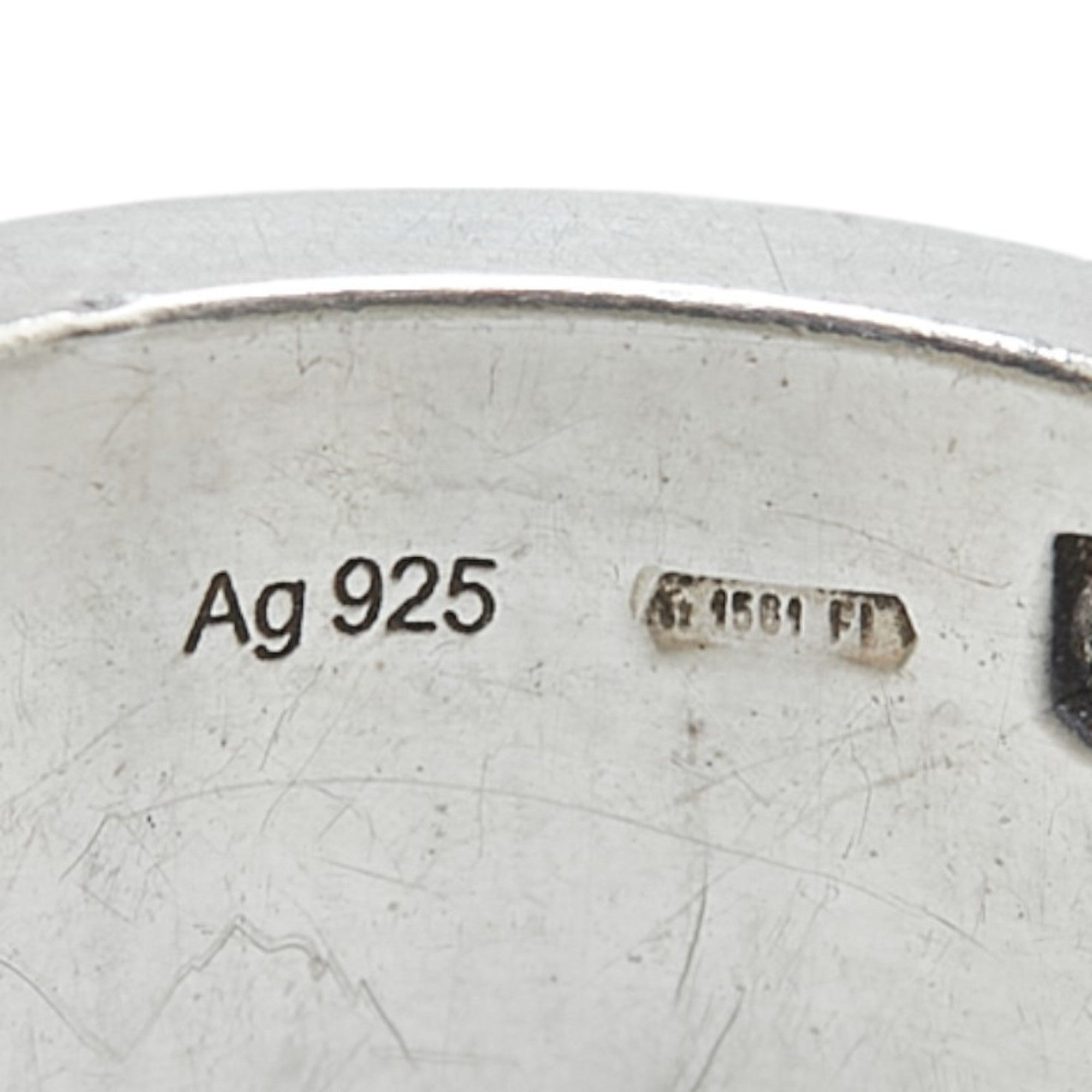 Gucci Branded G Ring #13 SV925 Silver Women's GUCCI