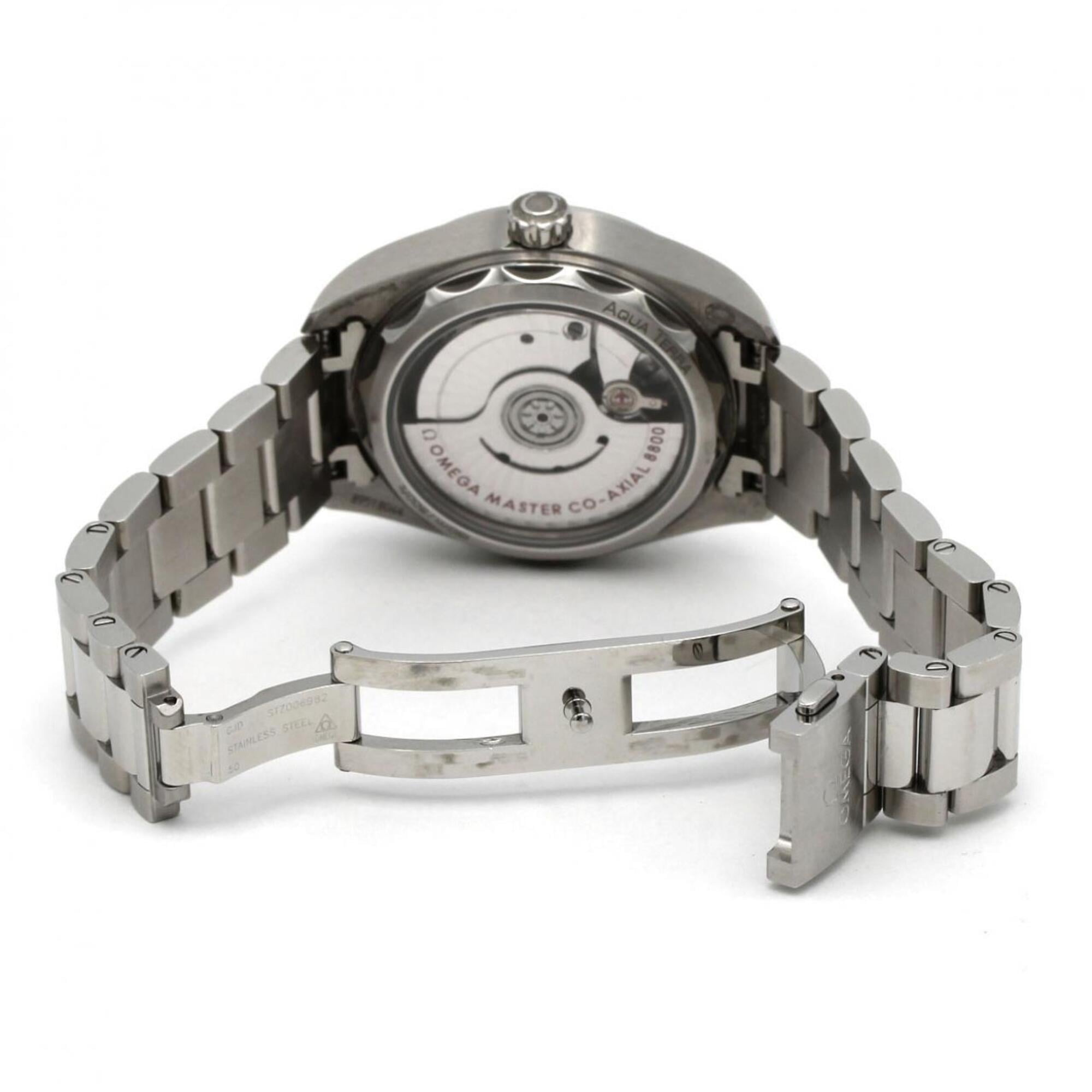 Omega Seamaster Aqua Terra 11P 220.10.34.20.60.001 Stainless Steel Automatic Watch — Good