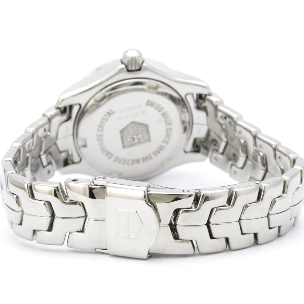 TAG HEUER Link MOP Dial Steel Quartz Ladies Watch Polished — Very Good