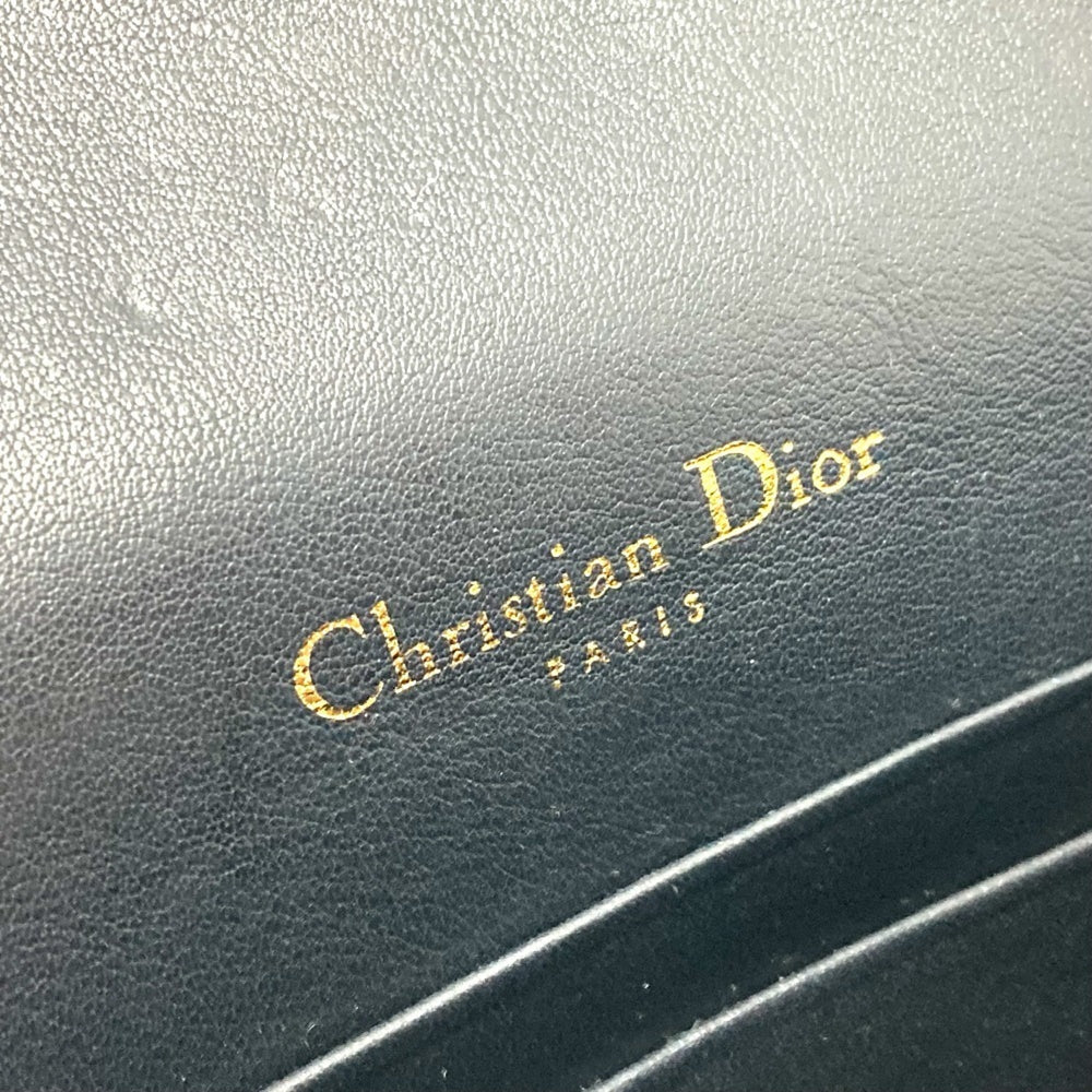 Christian Dior Dior S5619CTZQ_M928 Oblique Trotter Saddle Belt Pouch Bag Waist Body Leather Canvas Men's Navy — Like New