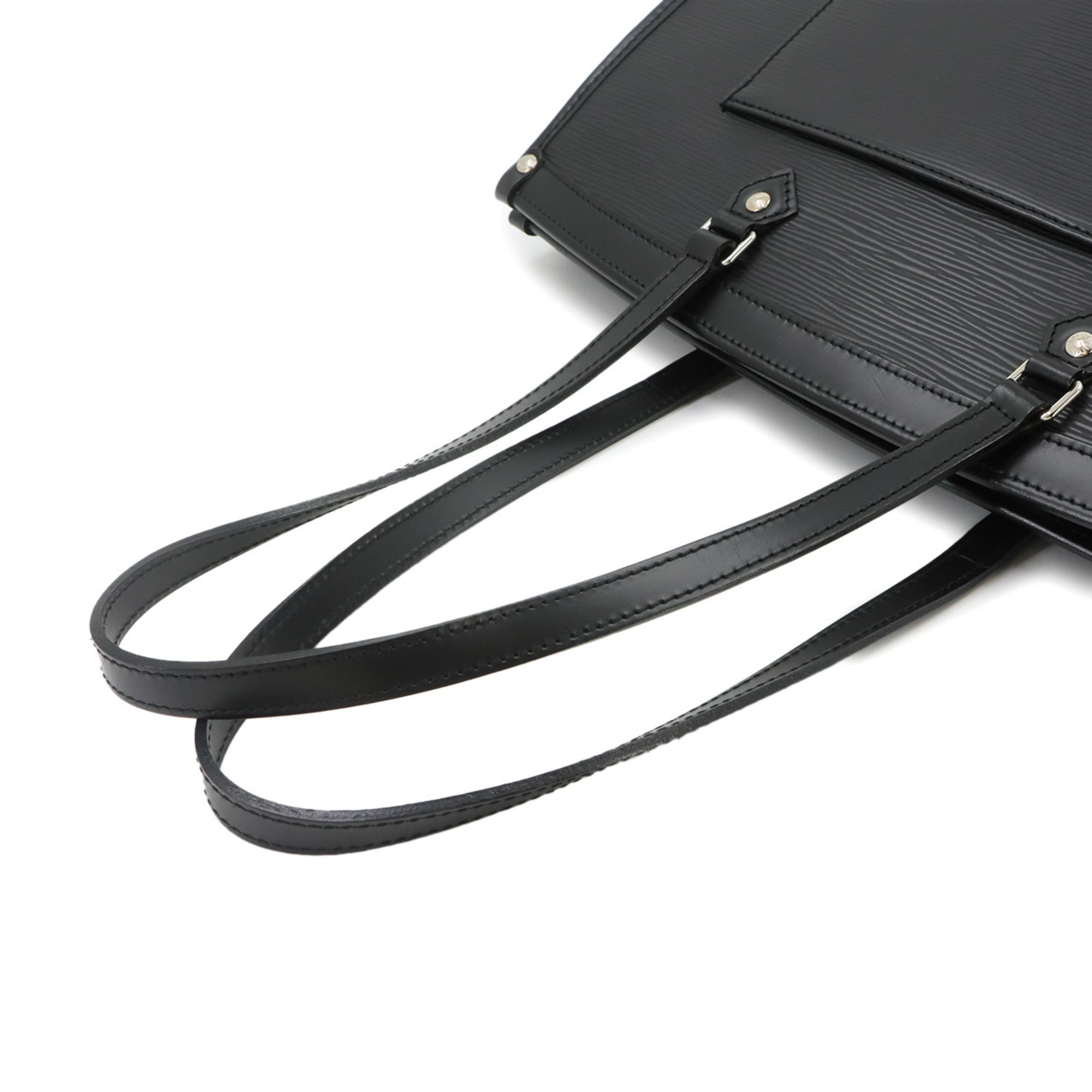 Louis Vuitton Madeleine GM Epi Leather Tote Handbag, Noir Black (M59342), Silver Hardware — New - Store Return