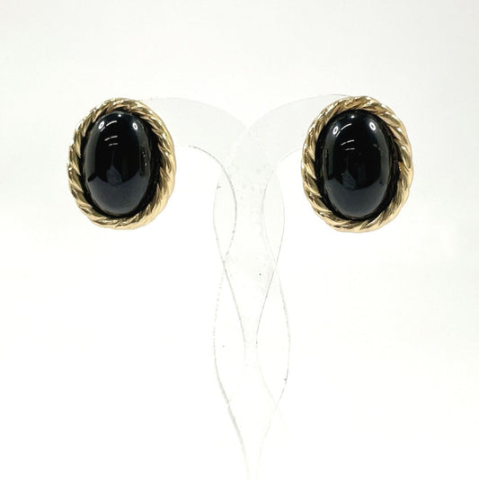 Christian Dior Earrings Metal Gold Women's