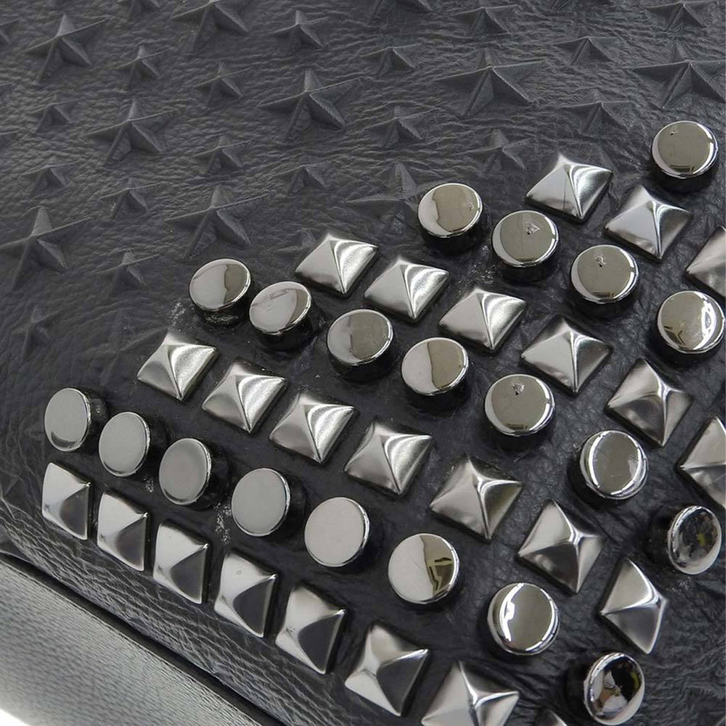 Jimmy Choo JIMMY CHOO star studs tote bag leather black
