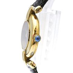 CARTIER Must Colisee Vermeil Gold Plated Quartz Ladies Watch W1000753 — Good