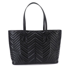 Gucci GG Marmont Quilted Large Tote Handbag, Leather, Black, 739684 Bag — New - Store Return