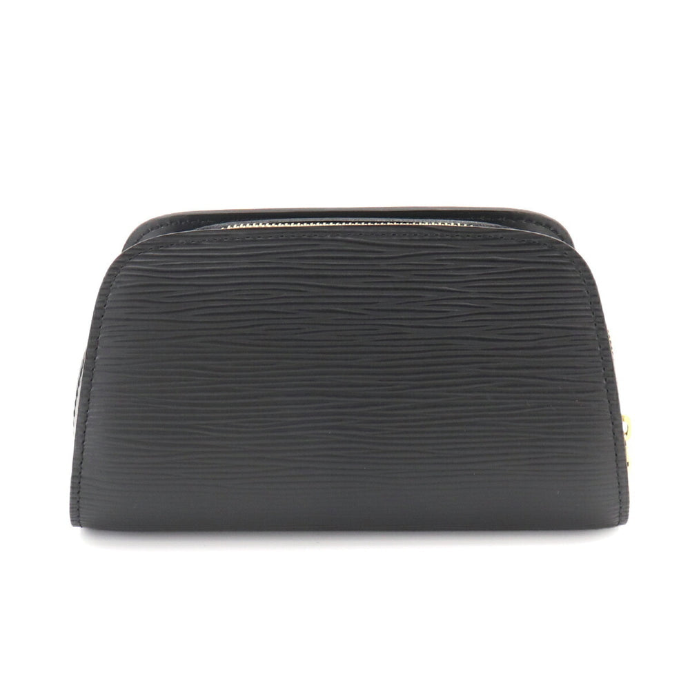 Louis Vuitton Dauphine PM Handbag Pouch, Epi Leather, Noir (M48442), Gold Hardware — New - Store Return