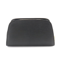 Louis Vuitton Dauphine PM Handbag Pouch, Epi Leather, Noir (M48442), Gold Hardware — New - Store Return