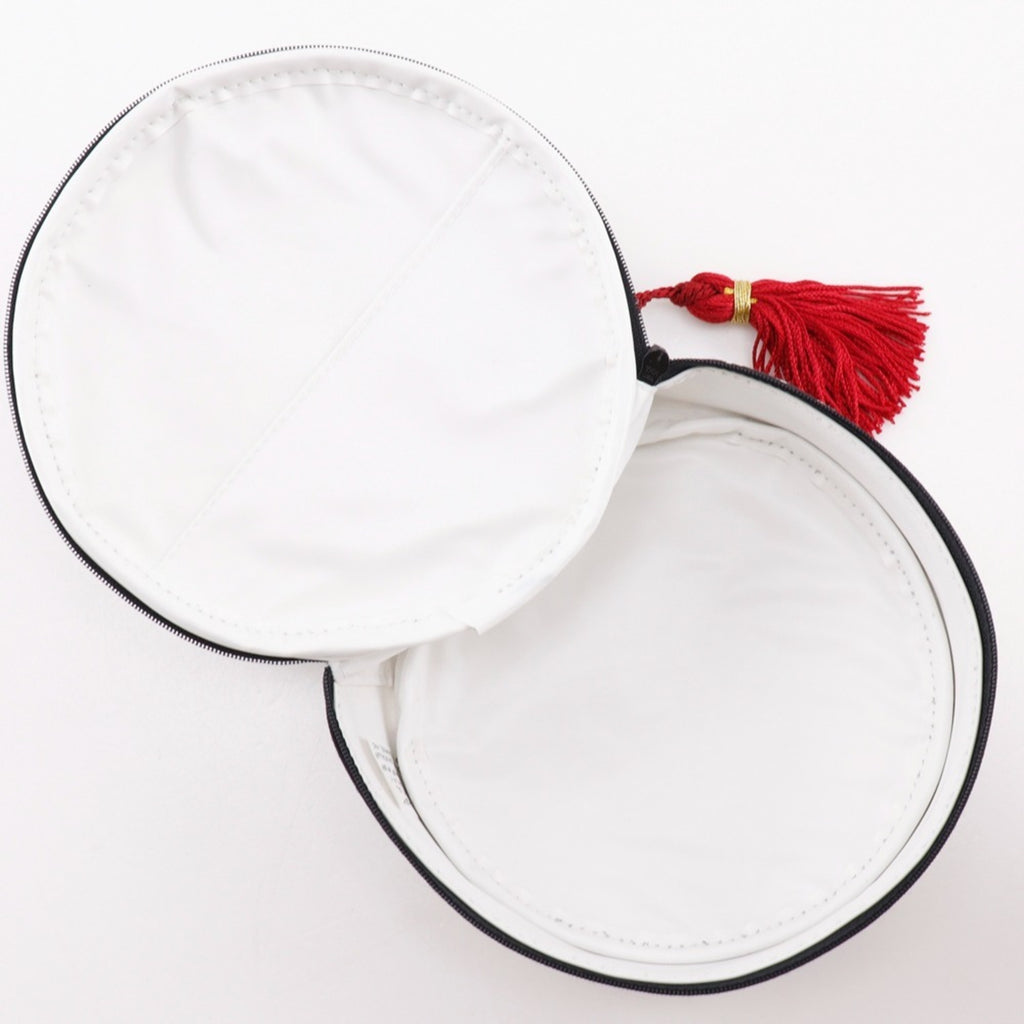 Chanel 31rue Cambon Makeup Pouch, Novelty, Cotton, Black, Zippered, Women's