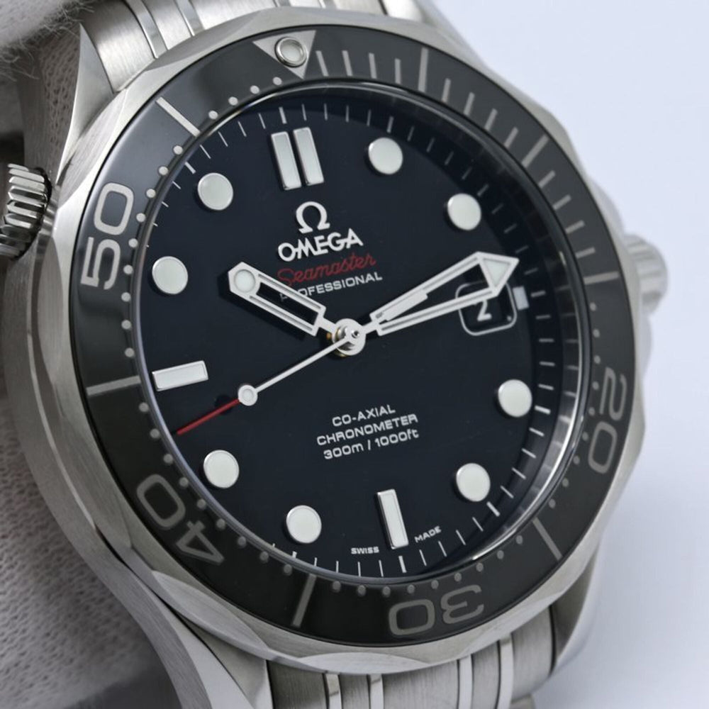 OMEGA Seamaster Diver 300m Co-Axial 212.30.41.20.01.003 Men's Watch Stainless Steel 40533 — Good