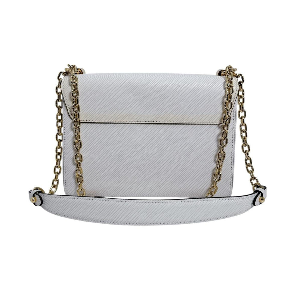 Louis Vuitton Twist MM Shoulder Bag in Epi Leather and Blanc M55513 White — New - Store Return
