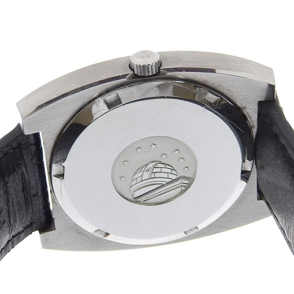 OMEGA Constellation Watch Chronometer cal.1001 Stainless Steel x Embossed Leather Automatic Silver Dial Men's S120924440 — Good