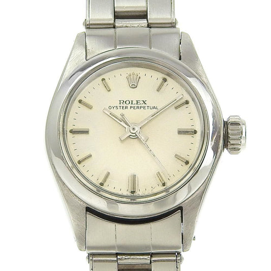 Rolex Lady Date Watch No. 7 6517 Stainless Steel Automatic Winding Silver Dial Ladies I220823041