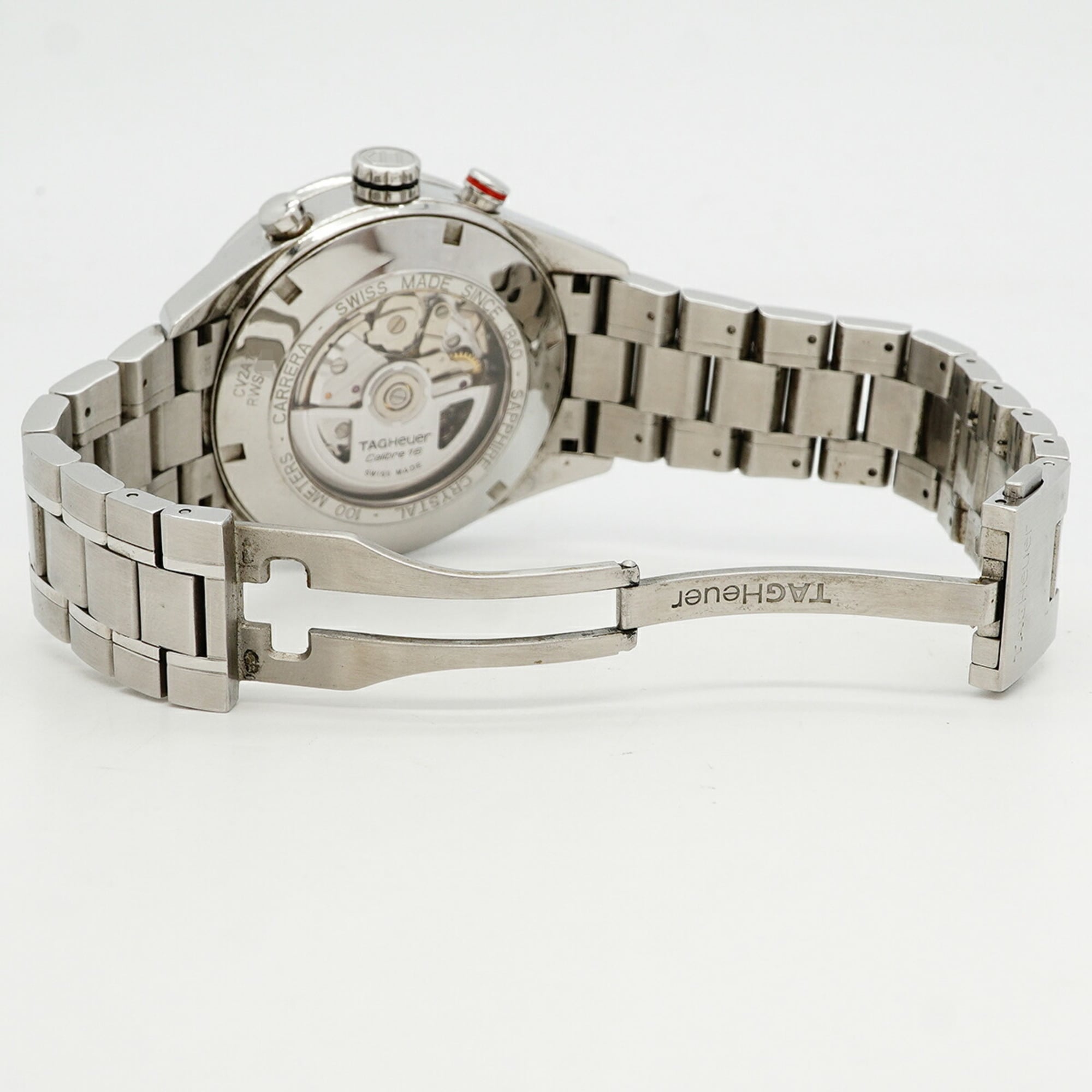 TAG Heuer Carrera Calibre 16 Day-Date CV2A12 Brown Dial Men's Watch — Good