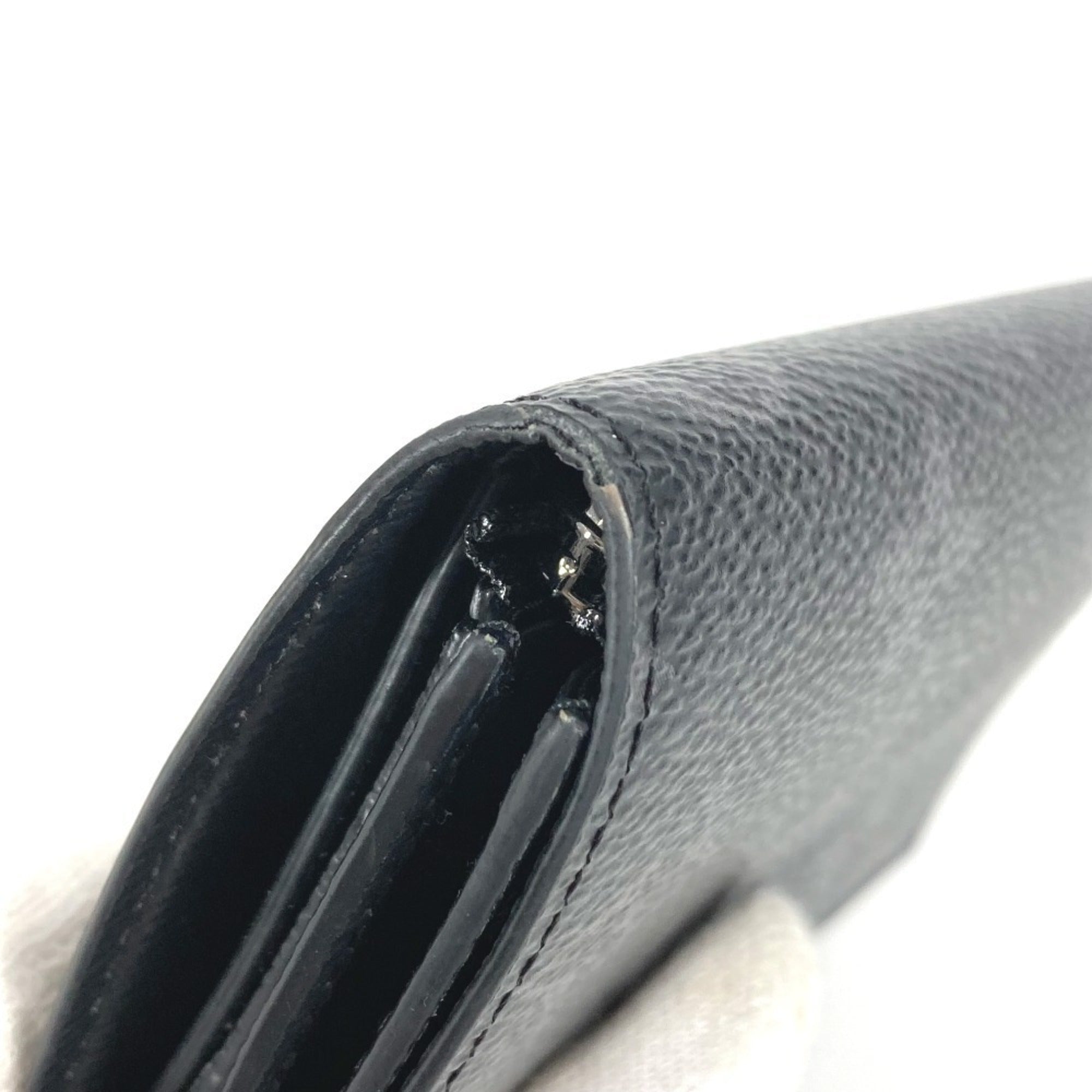 LOUIS VUITTON M12598 Monogram Eclipse Victor Wallet, Compact Trifold Canvas, Black, for Men and Women