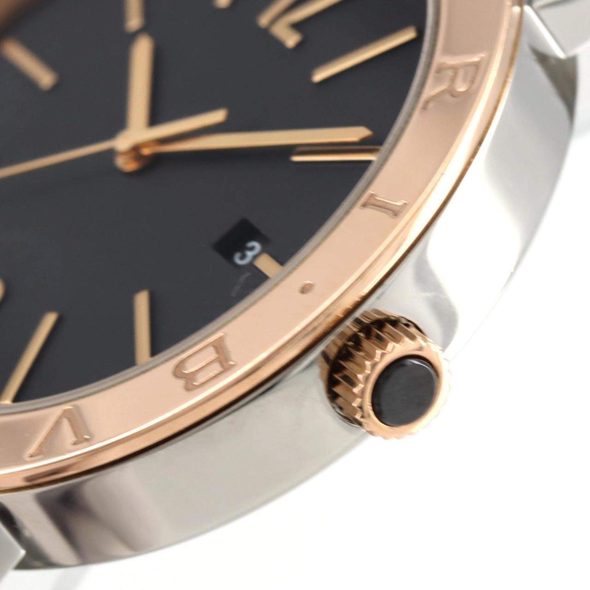 Bulgari PG Combi BBP41SG 102930 SSxPG Watch Automatic — Very Good