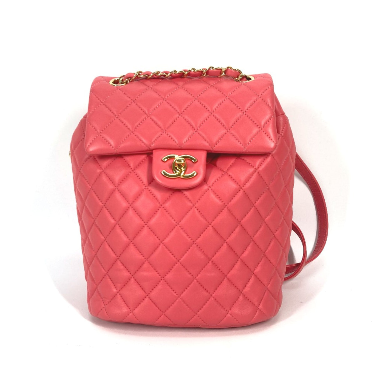 Chanel Bag Backpack Backpack pink GoldHardware — Like New