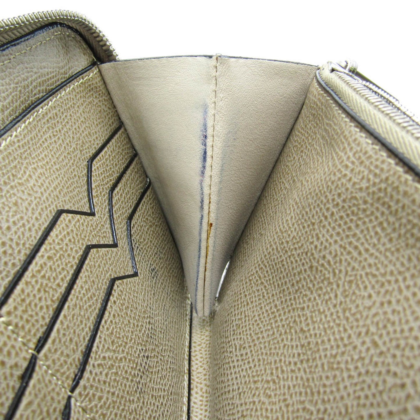 Valextra V9L06 Women,Men  Calfskin Long Wallet (bi-fold) Grayish