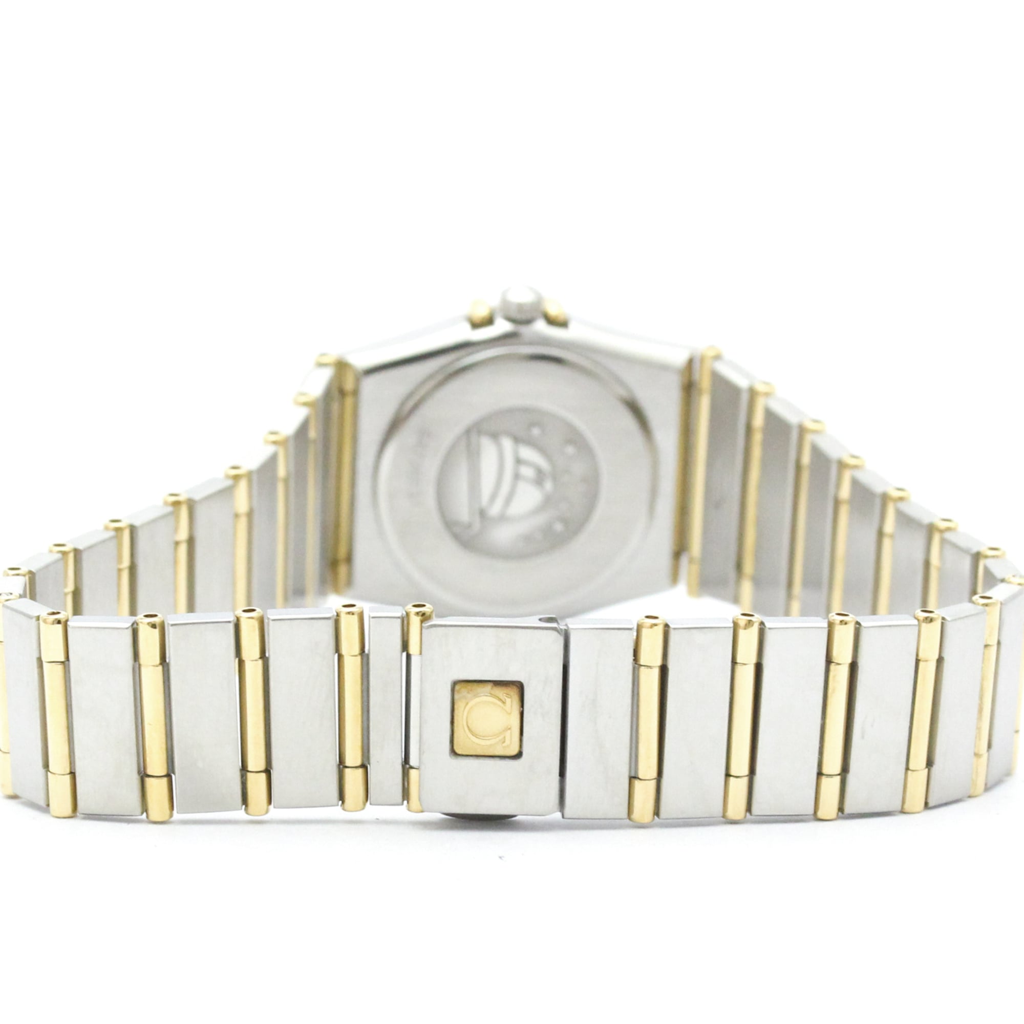 OMEGA Constellation 18K Gold Steel Ladies Watch 795.1080 Polished — Very Good