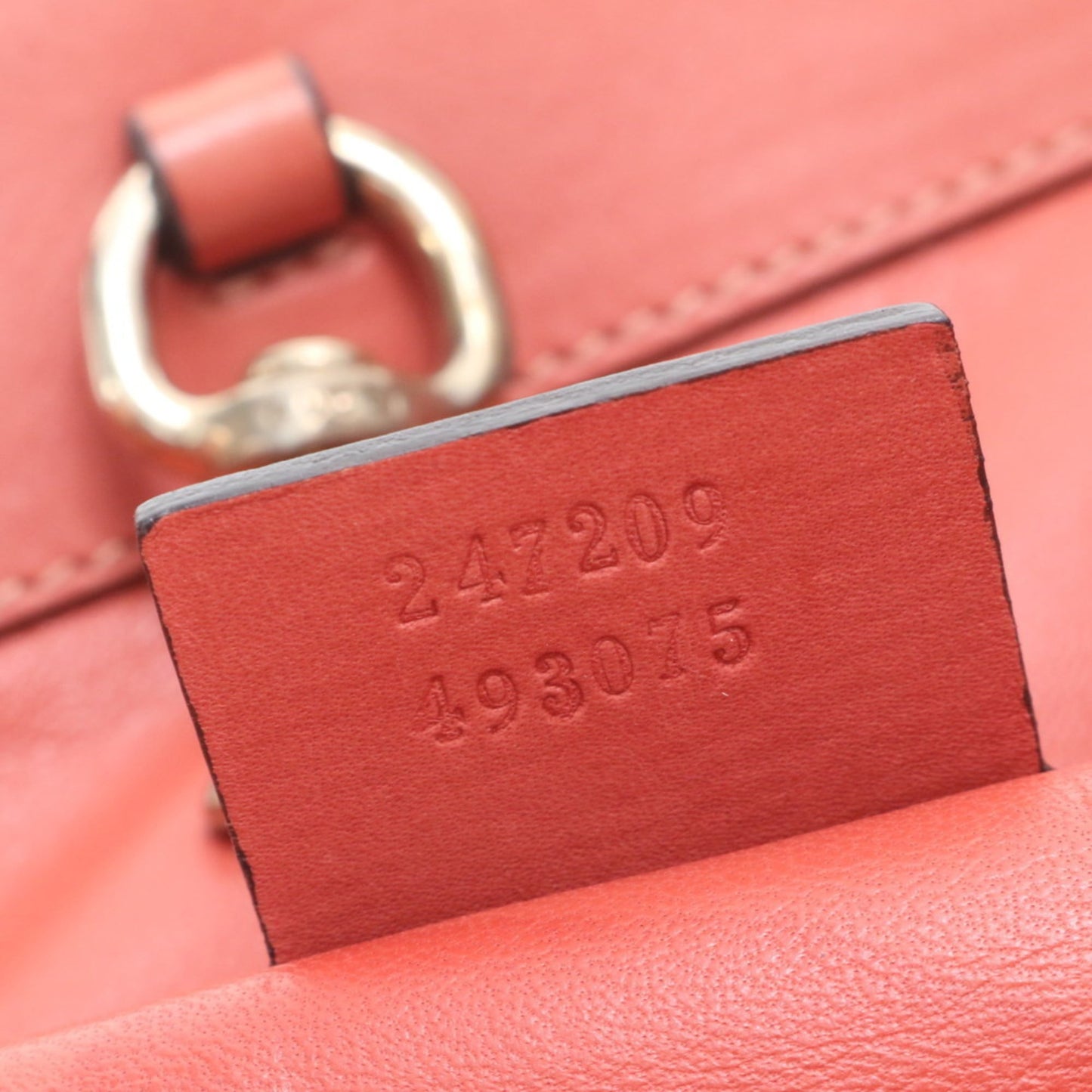 Gucci 247209 Leather Tote Bag Shoulder Handbag Women's