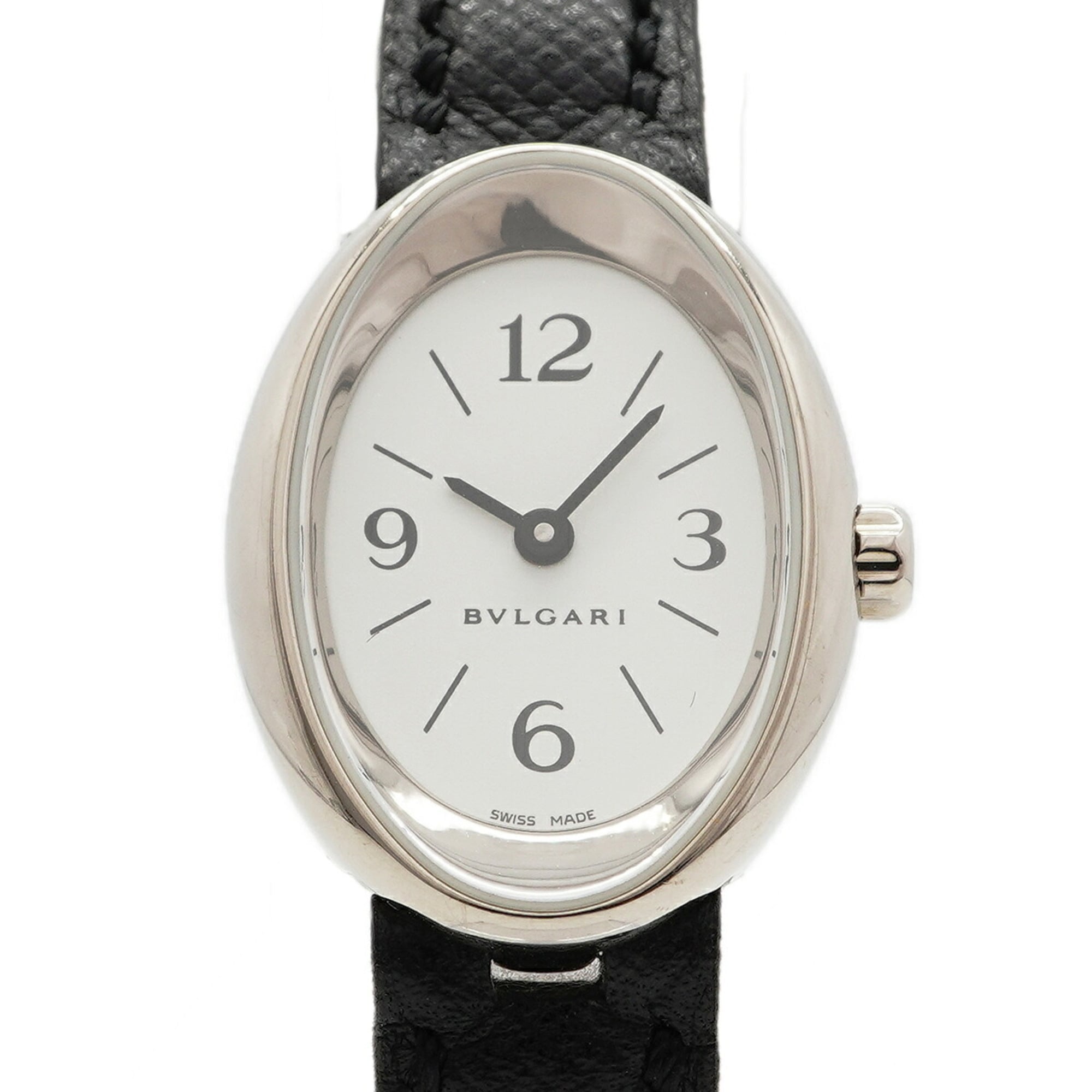 Bulgari Oval 750 WG OVW27G White Dial Women's Watch — Good