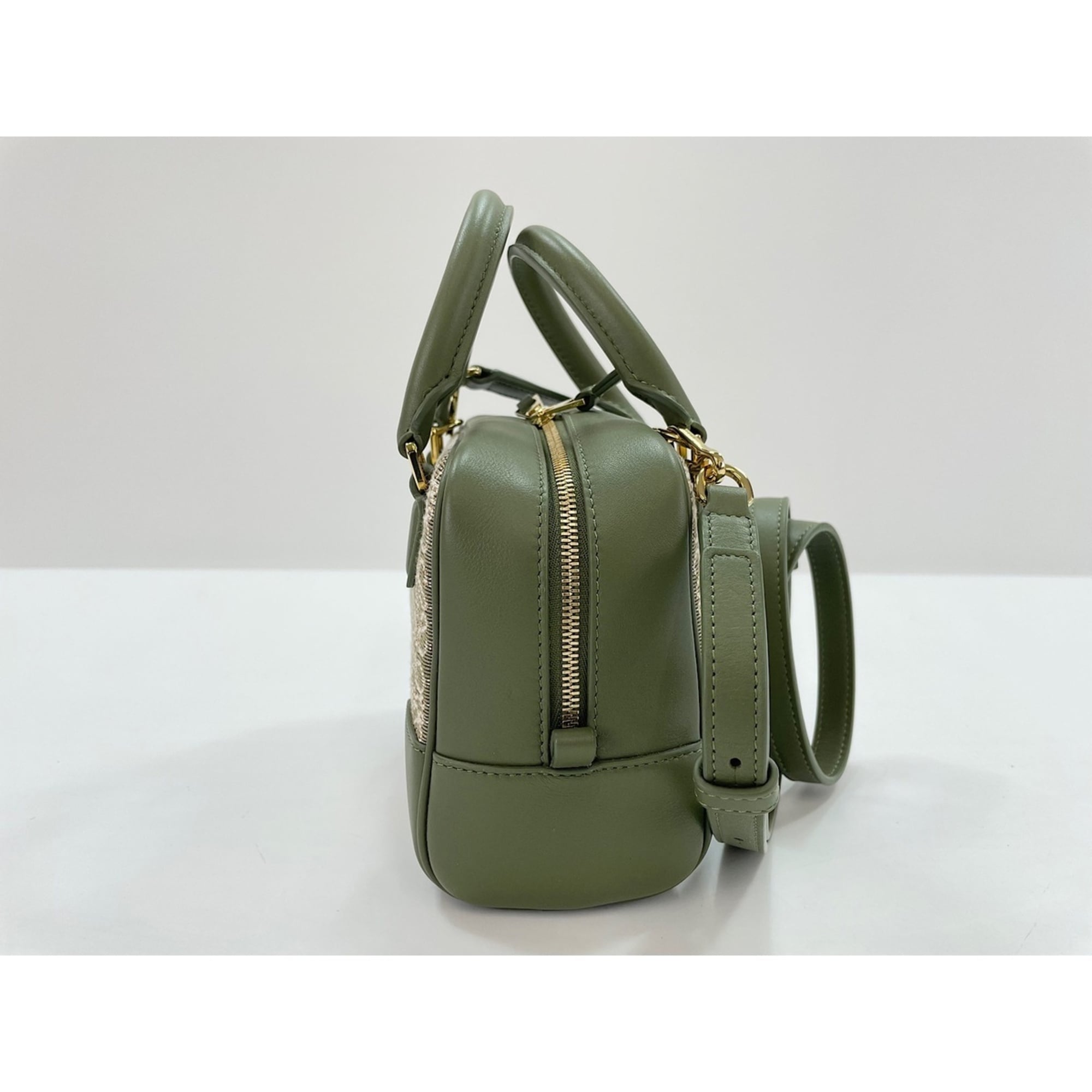 Loewe Amazona 16 Shoulder Bag, Green — Like New