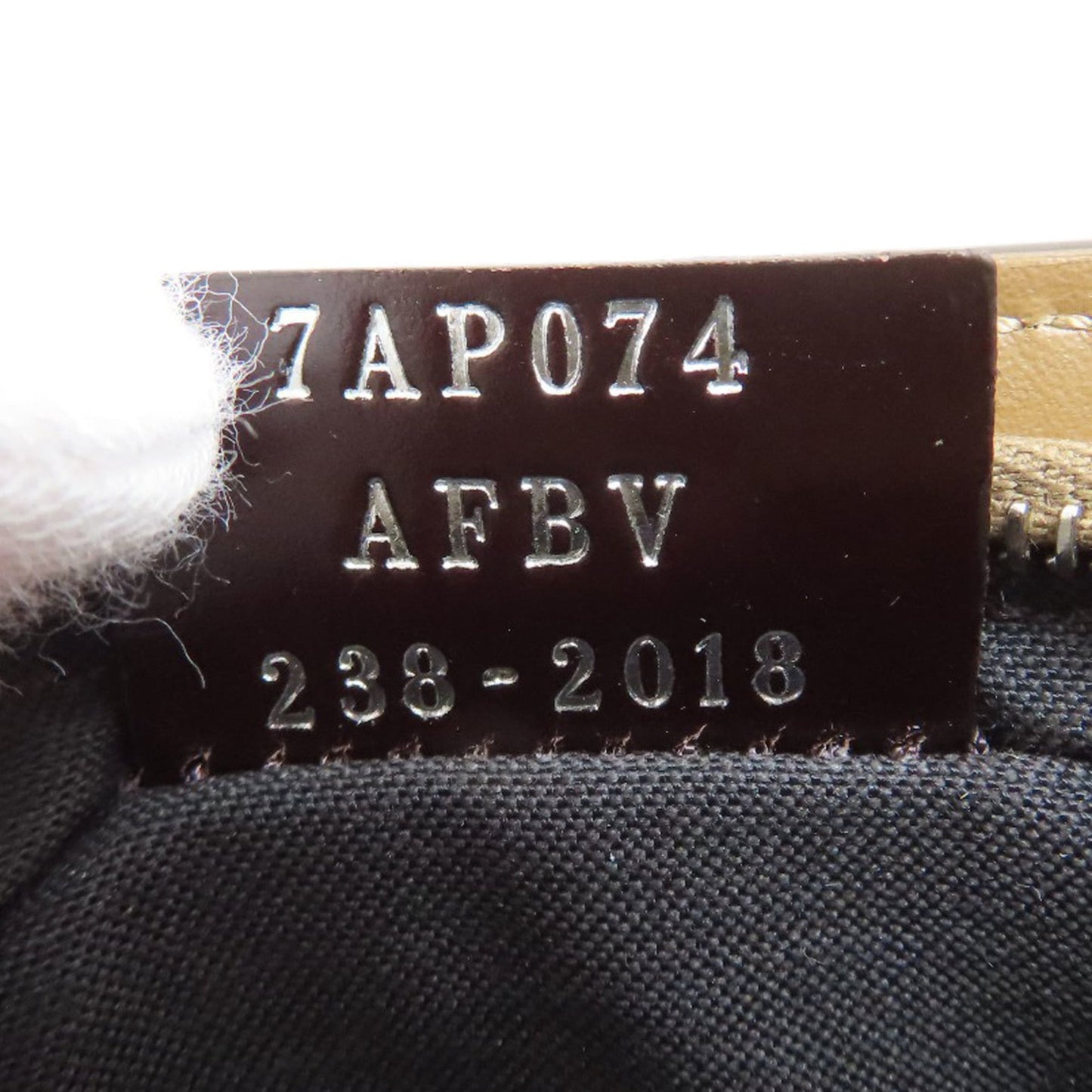 Fendi Zucca patterned canvas coin purse for women