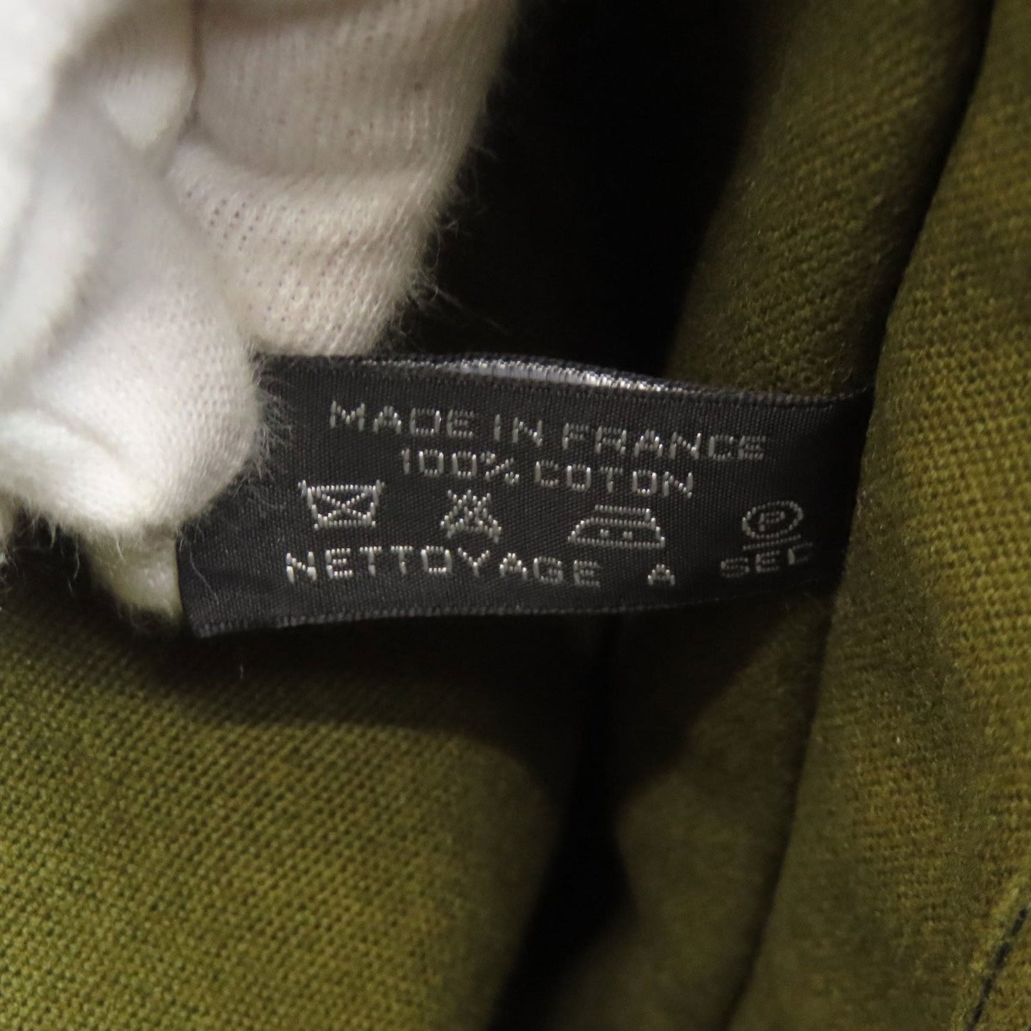 Hermes Sac Foul Tou MM Handbag Canvas Women's HERMES