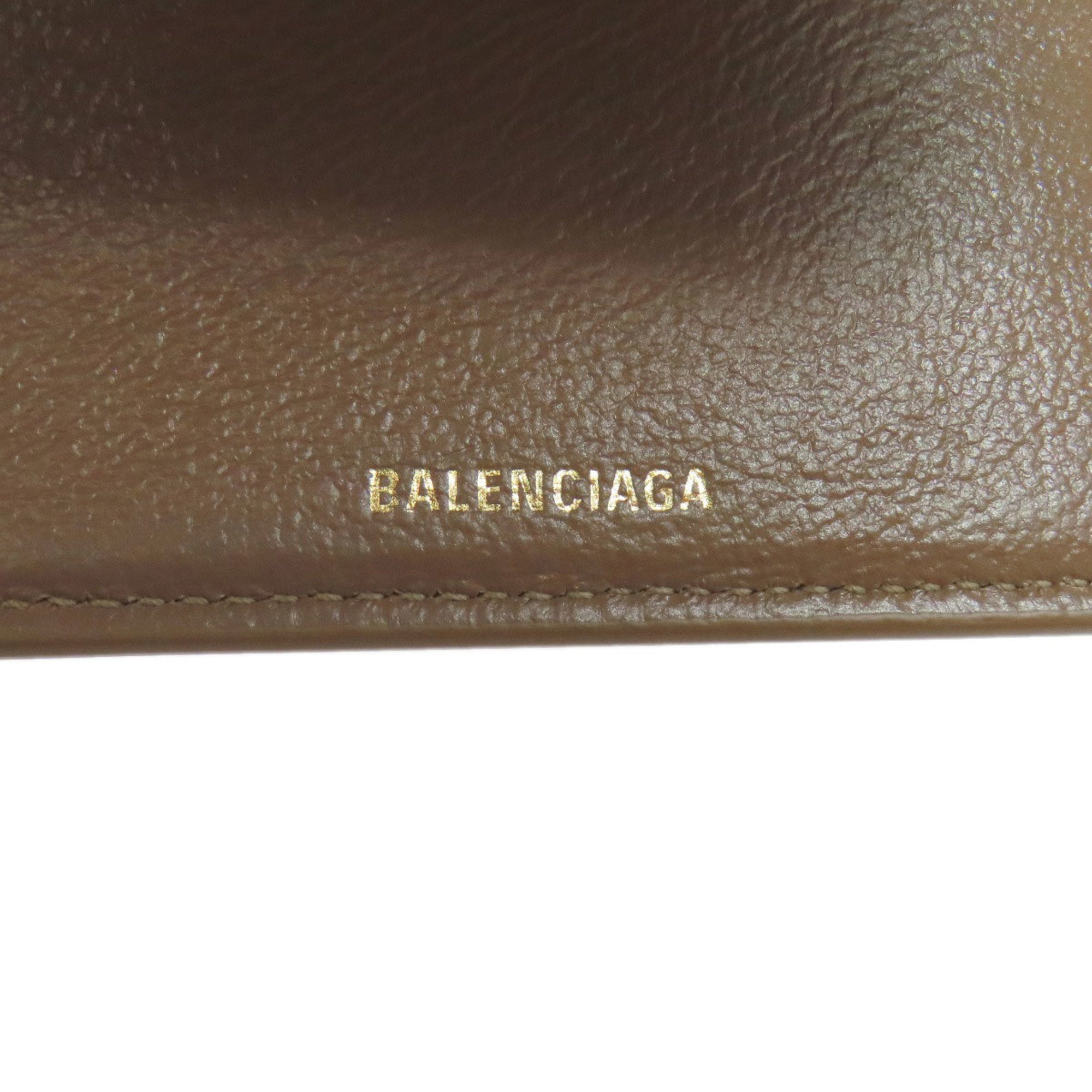 Balenciaga 594312 BB Tri-fold Wallet Bi-fold Women's BALENCIAGA