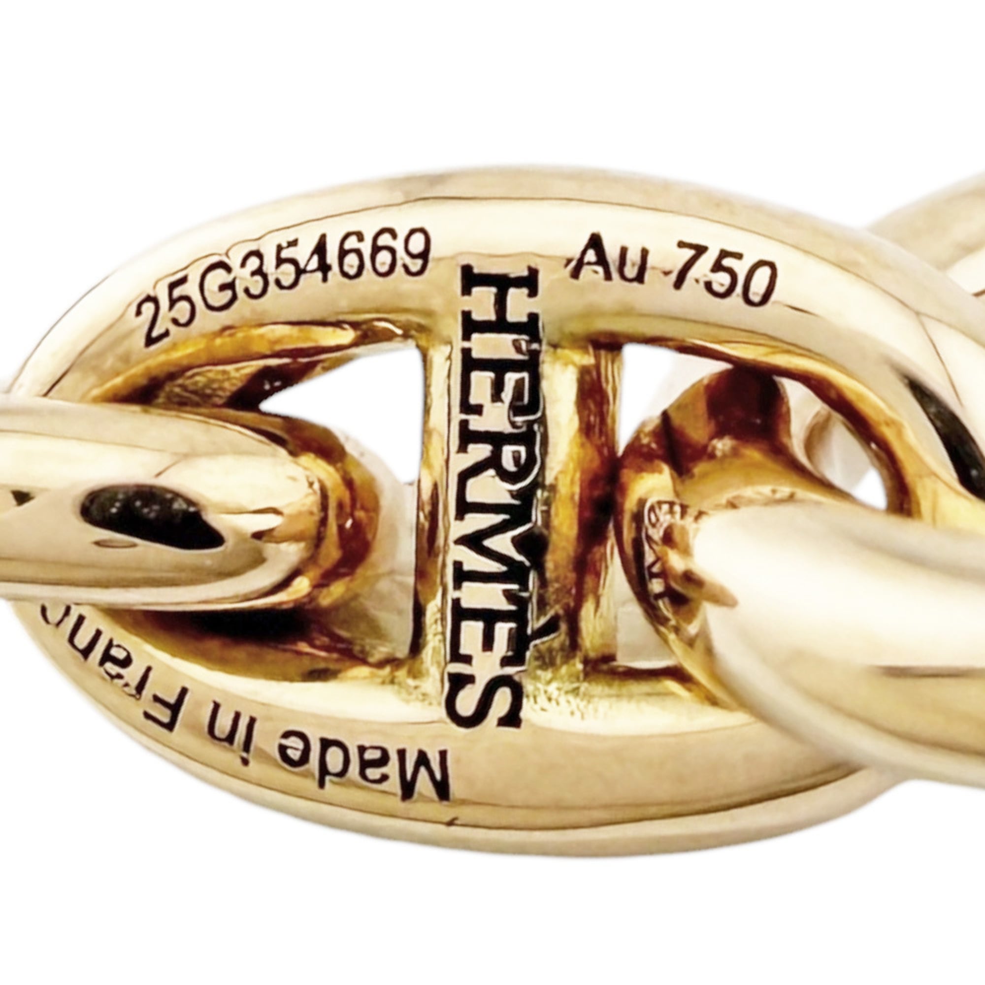 Hermes Chaine d'Ancre Bracelet, 18K Pink Gold, Women's HERMES — Like New