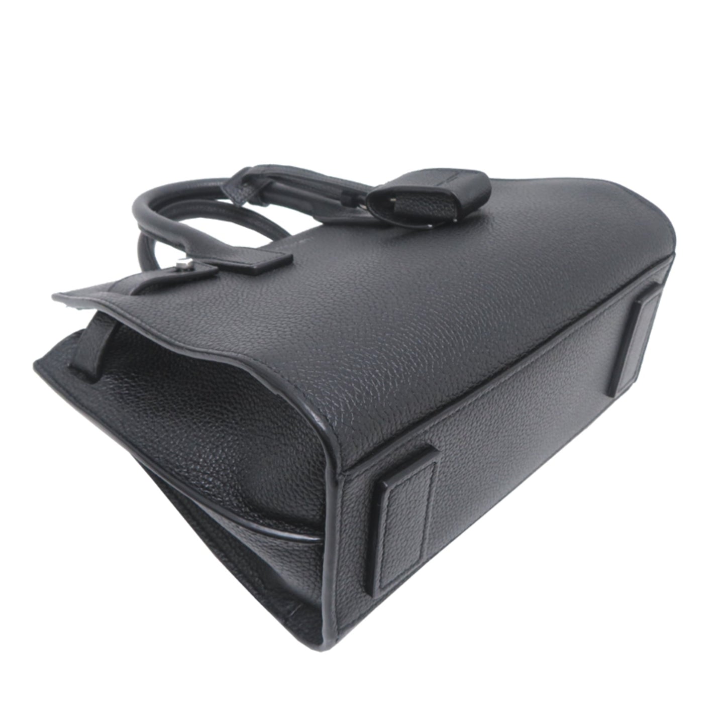 Saint Laurent Paris Sac de Jour Baby Women's Handbag 485019 Leather Black