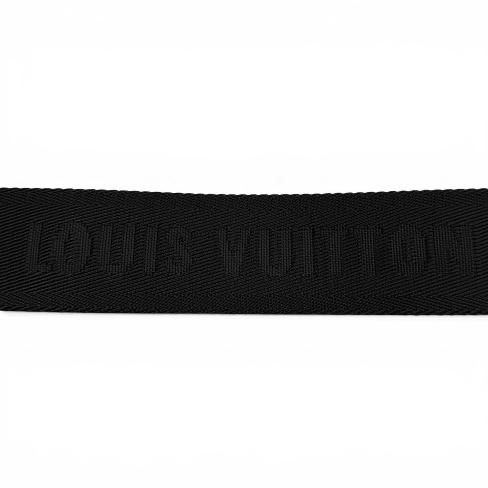 LOUIS VUITTON M58476 Christopher Messenger Taurillon Leather Shoulder Bag, Black, Made in France, Men's, with Dust Bag — New - Store Return