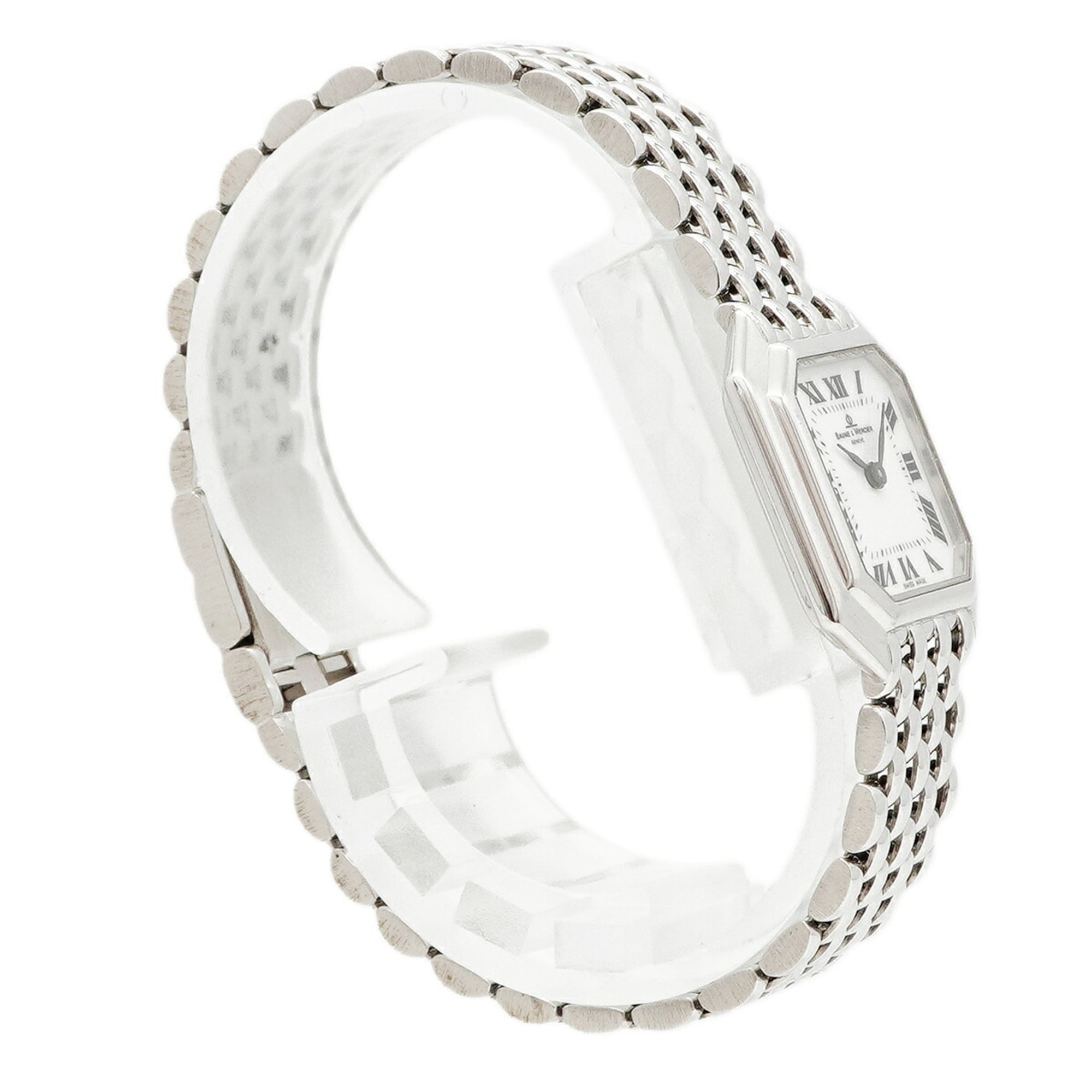 Baume & Mercier 750 WG 18259 White Dial Women's Watch — Good