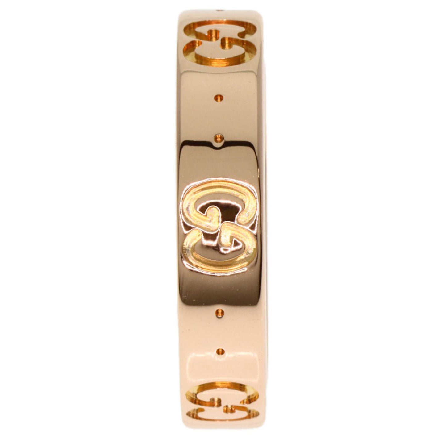 Gucci Icon Ring #13 18K Pink Gold Women's GUCCI