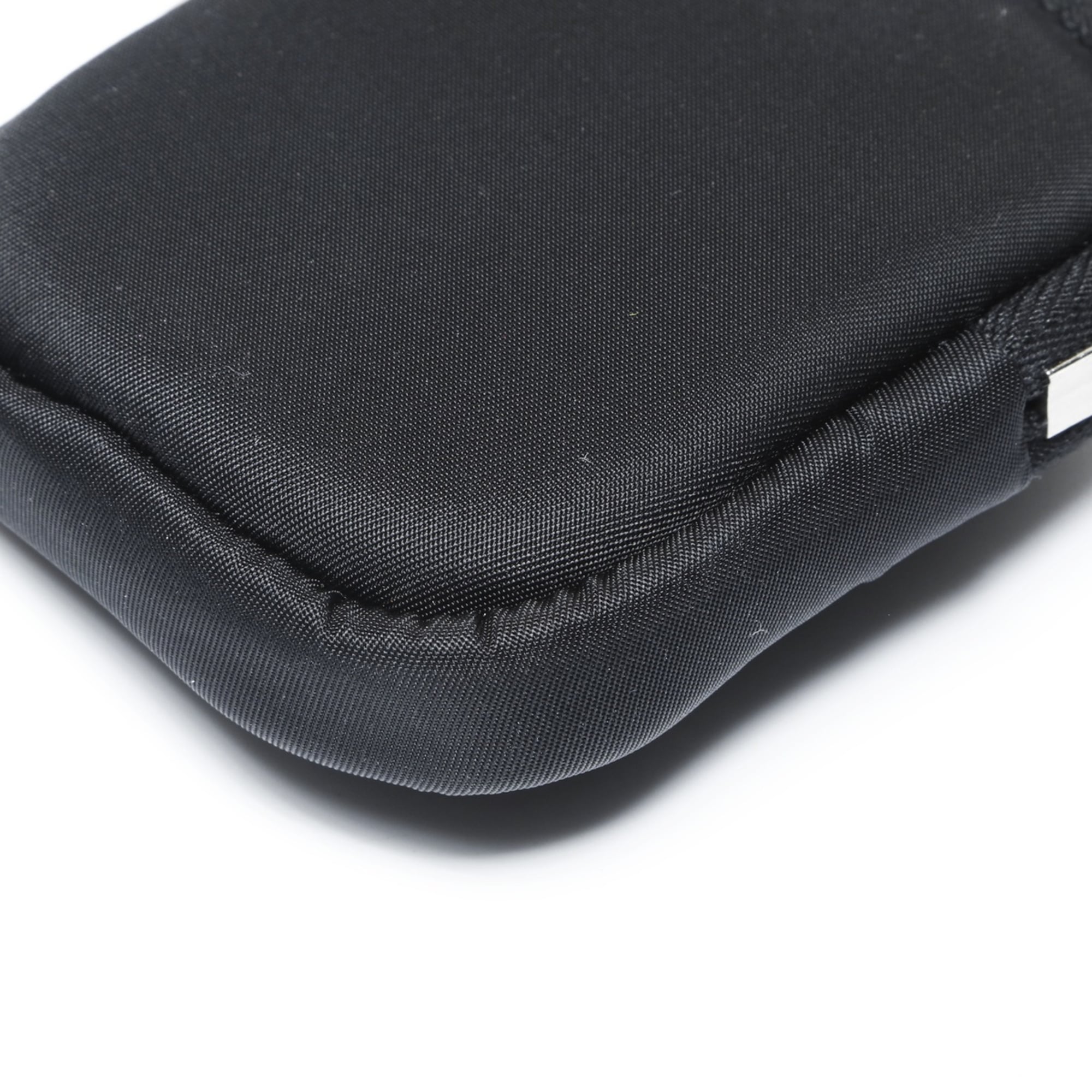 Prada PRADA Nylon Mini Pouch Black