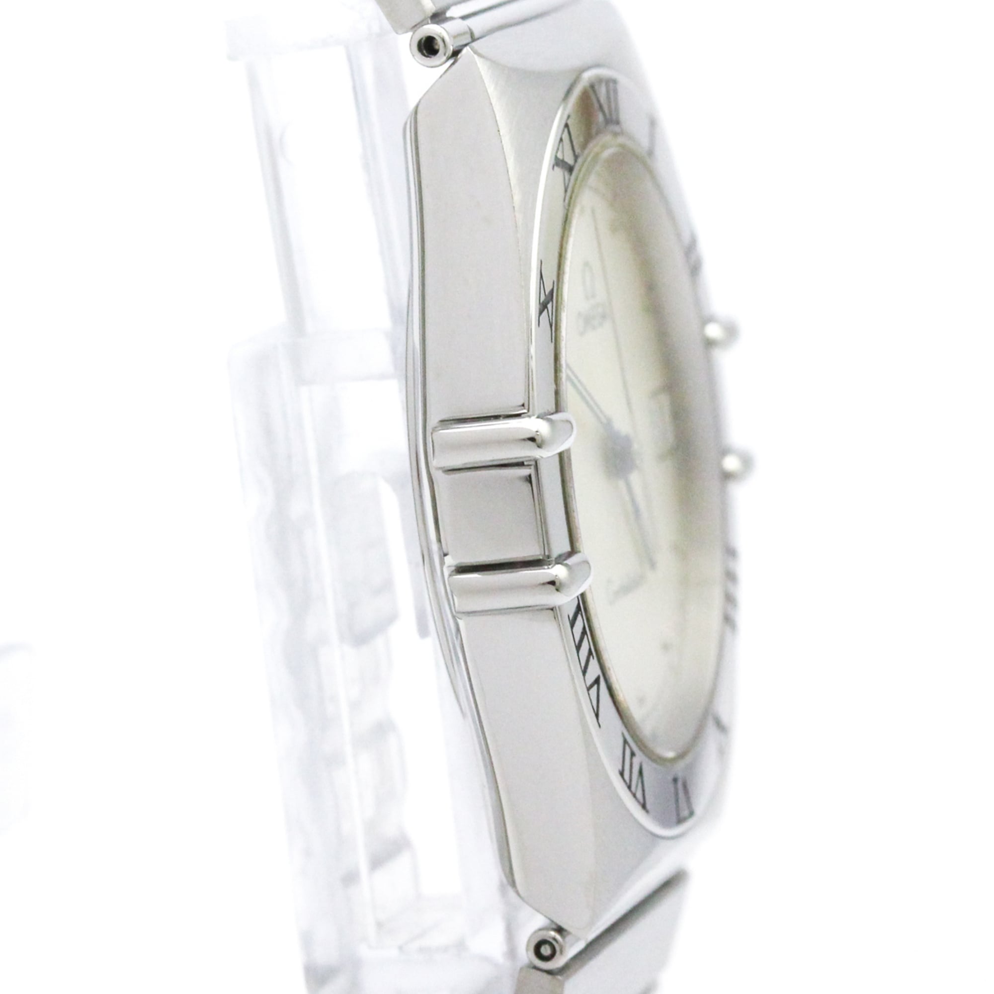 OMEGA Constellation Stainless Steel Quartz Mens Watch 396.1070 Polished — Very Good